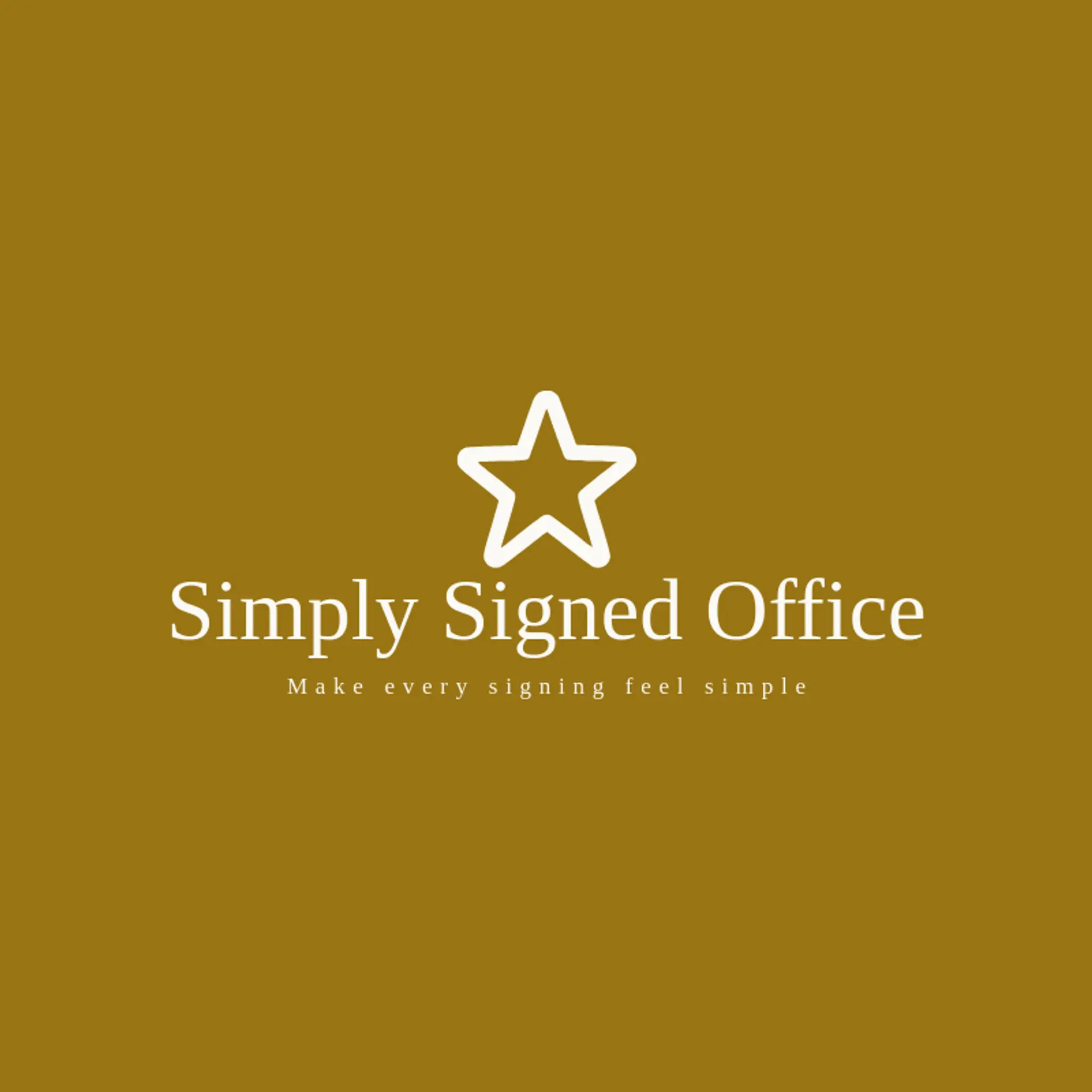 Simply Signed Office logo for notary public