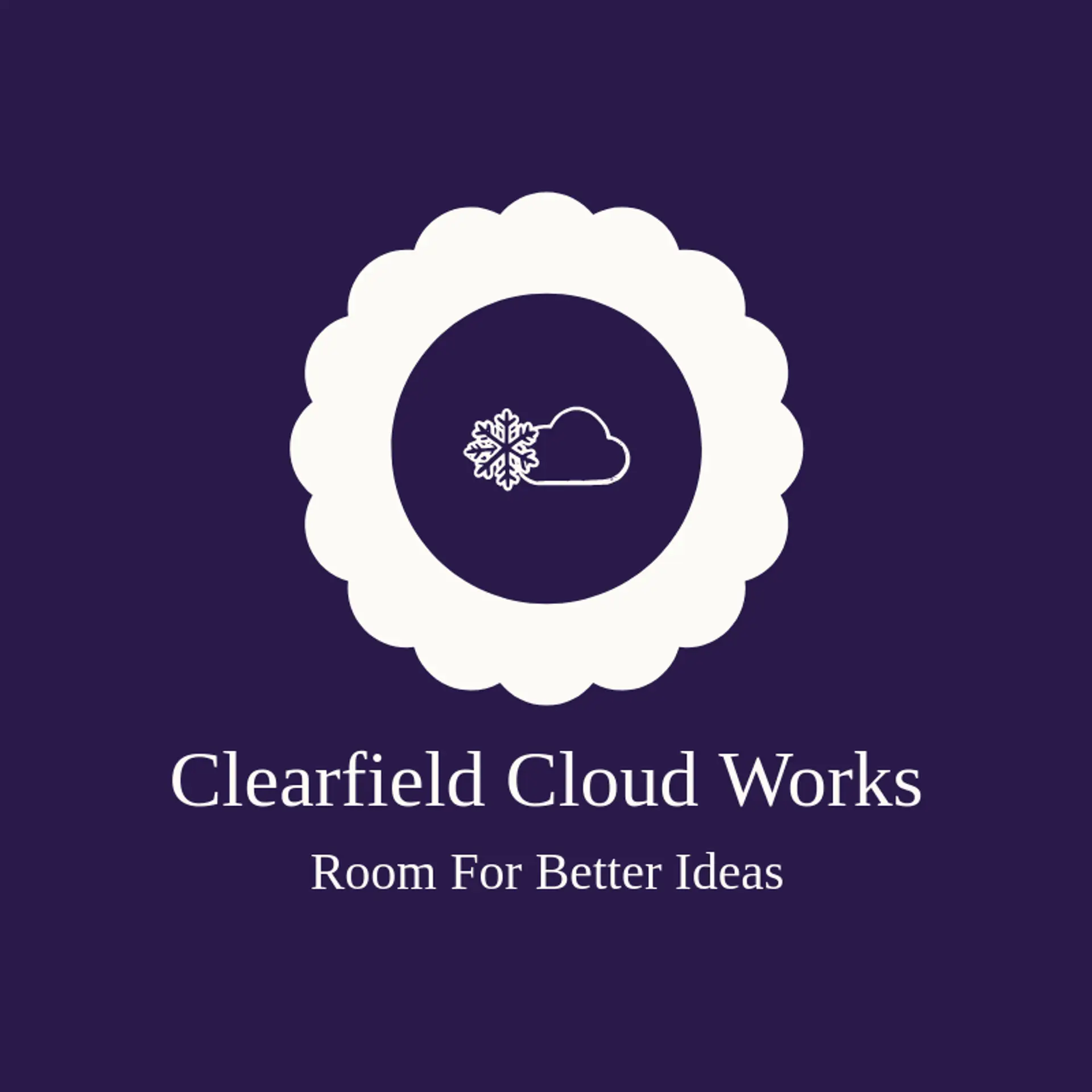 Clearfield Cloud Works logo for snowflake