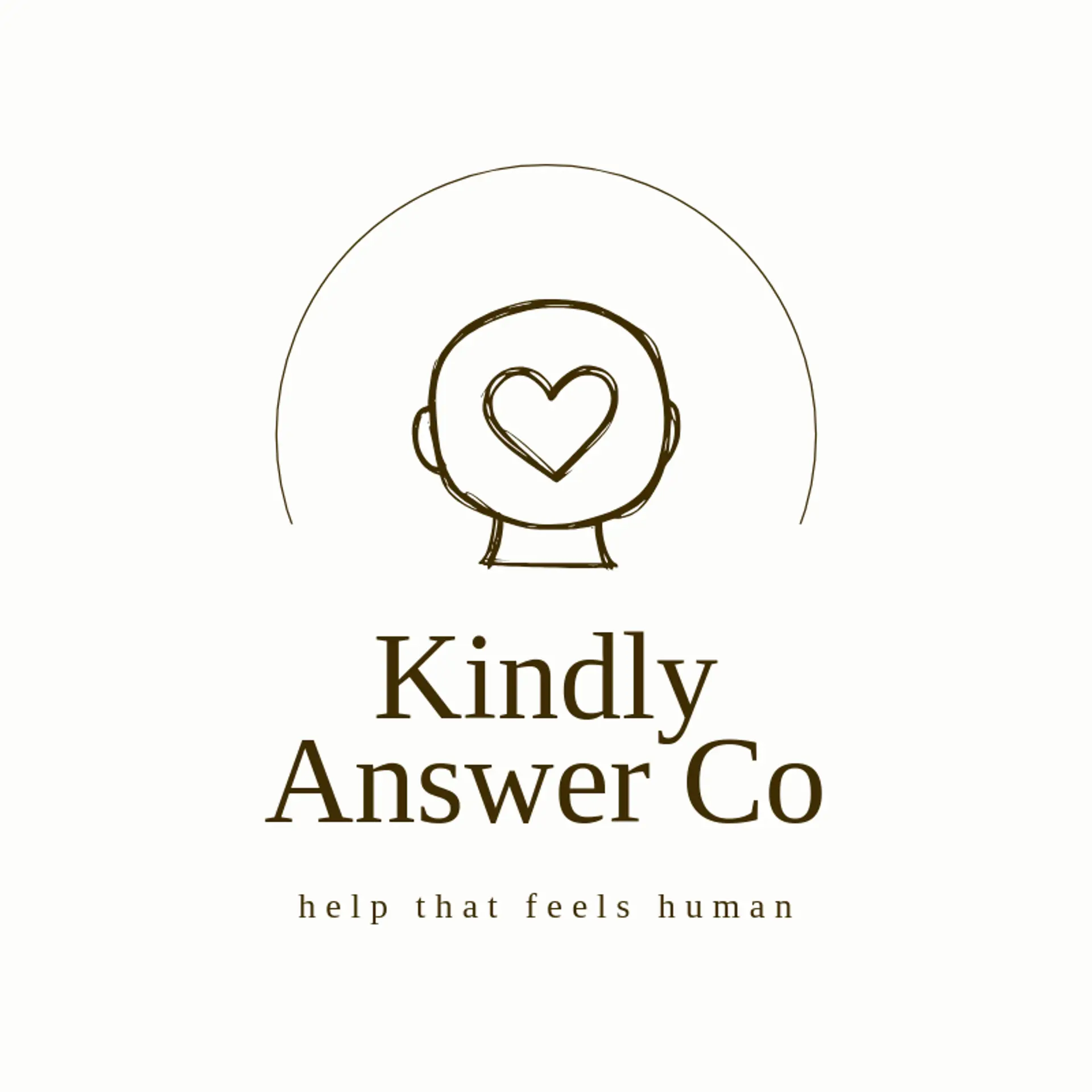 Kindly Answer Co logo for chatbot