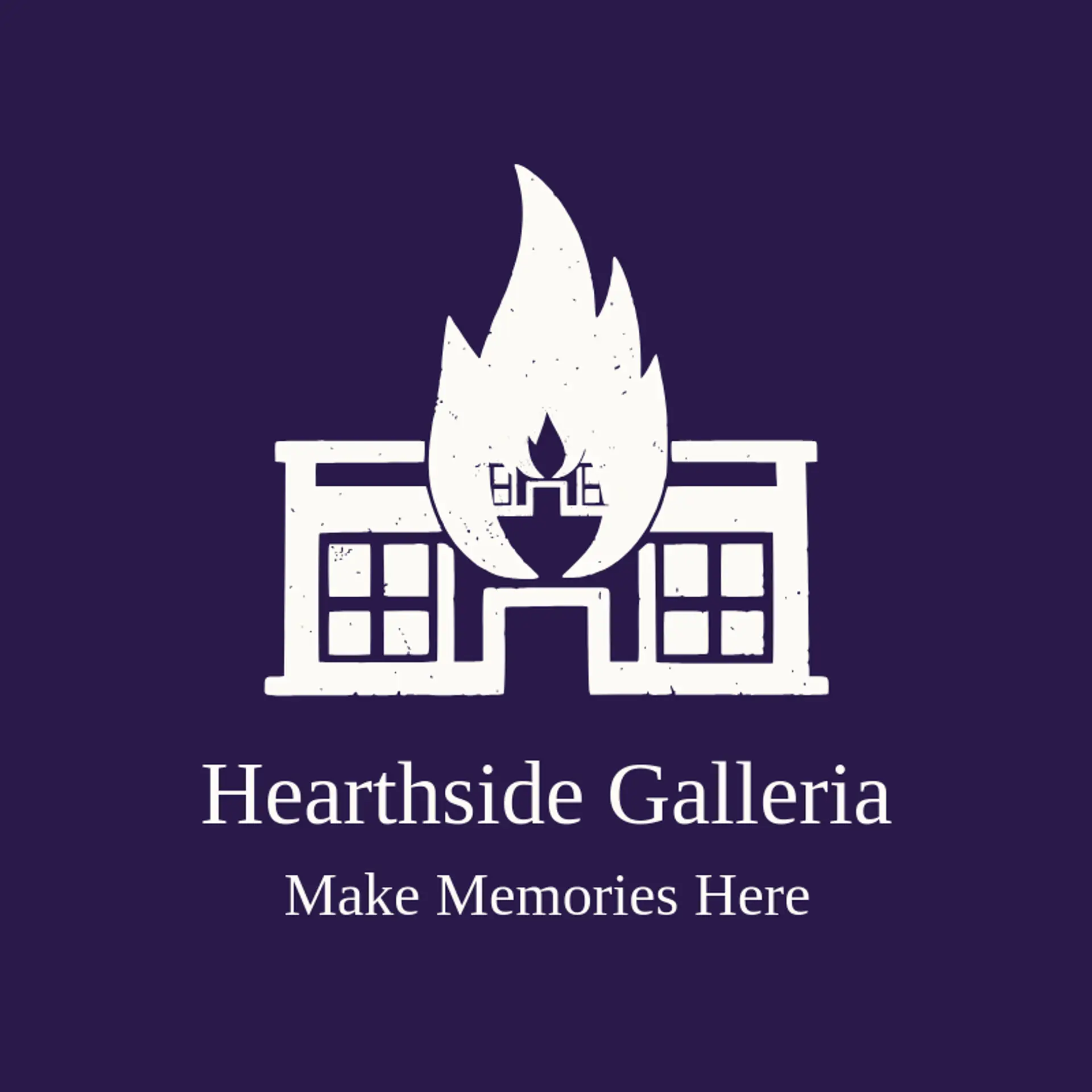 Hearthside Galleria logo for mall