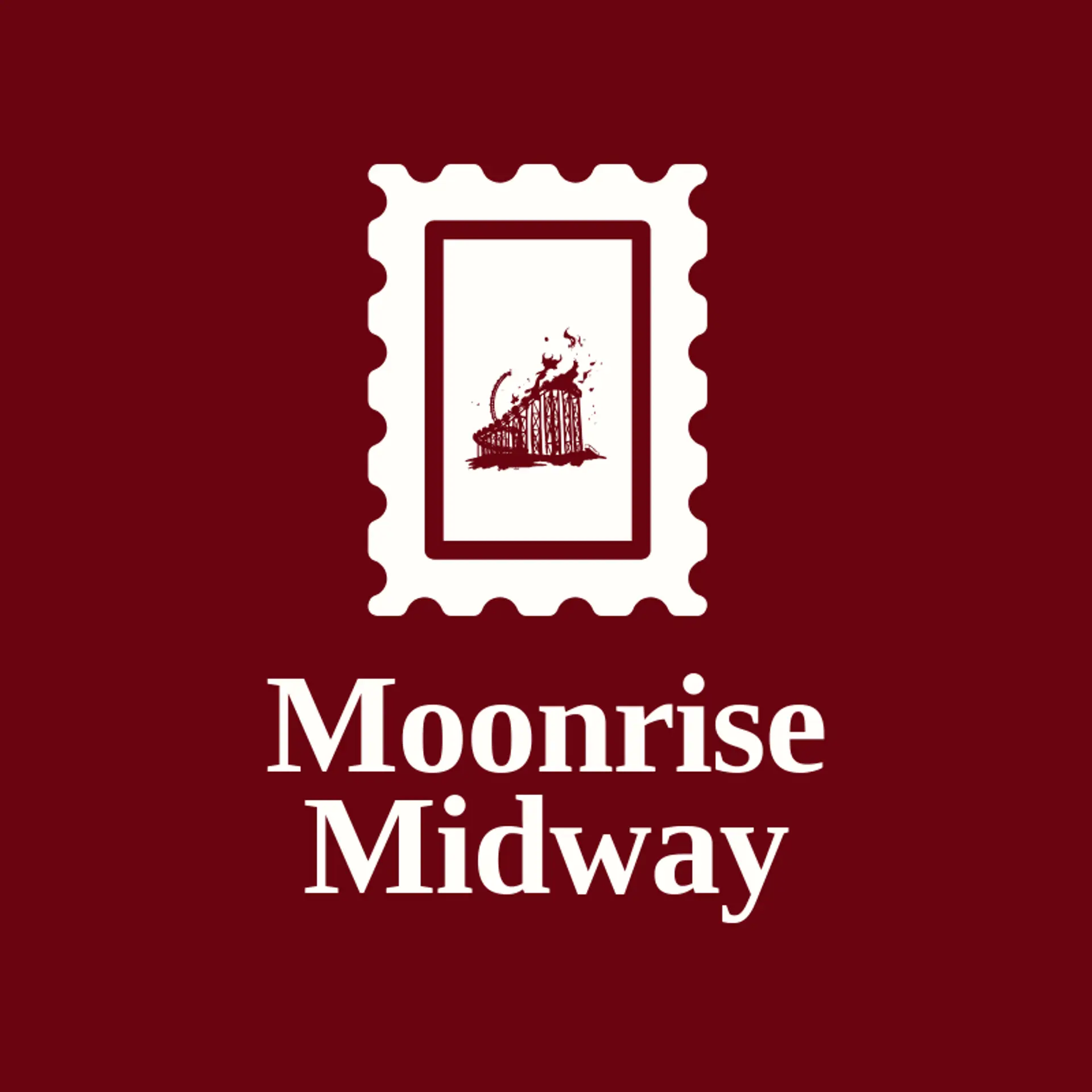 Moonrise Midway logo for carnival