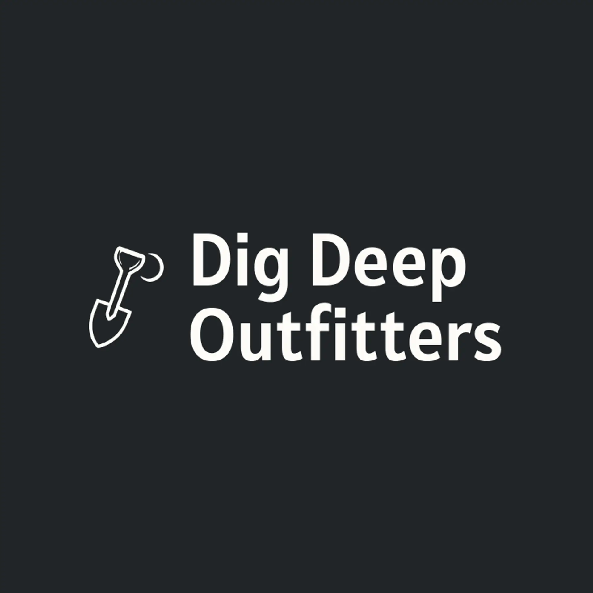 Dig Deep Outfitters logo for zombie
