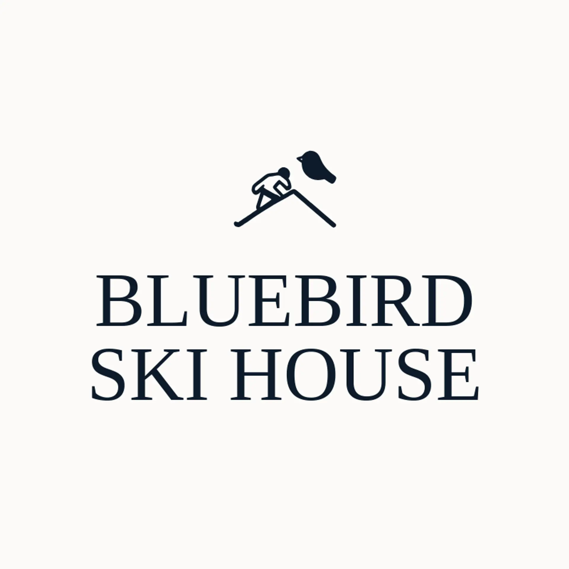 Bluebird Ski House logo for skiing