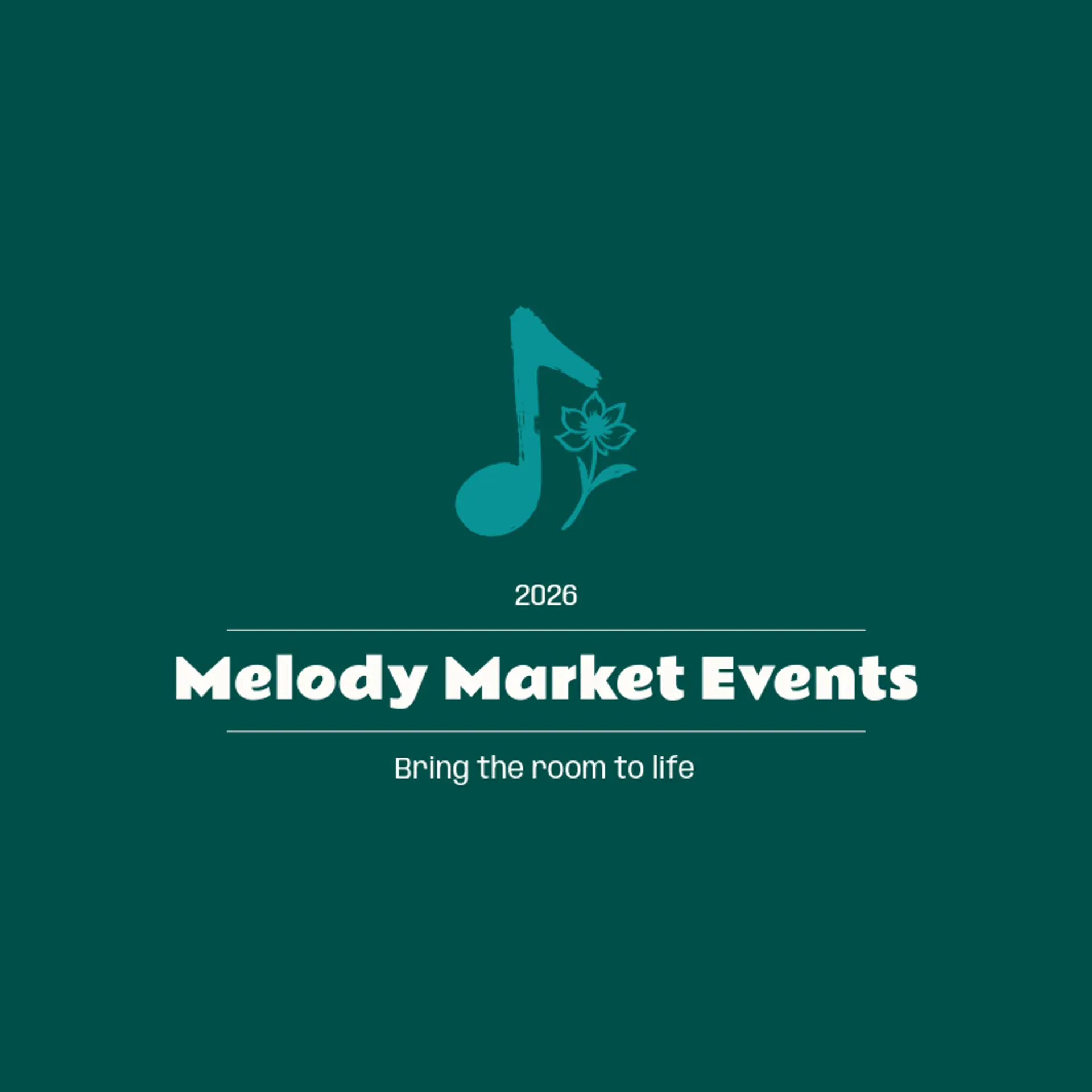 Melody Market Events logo for event