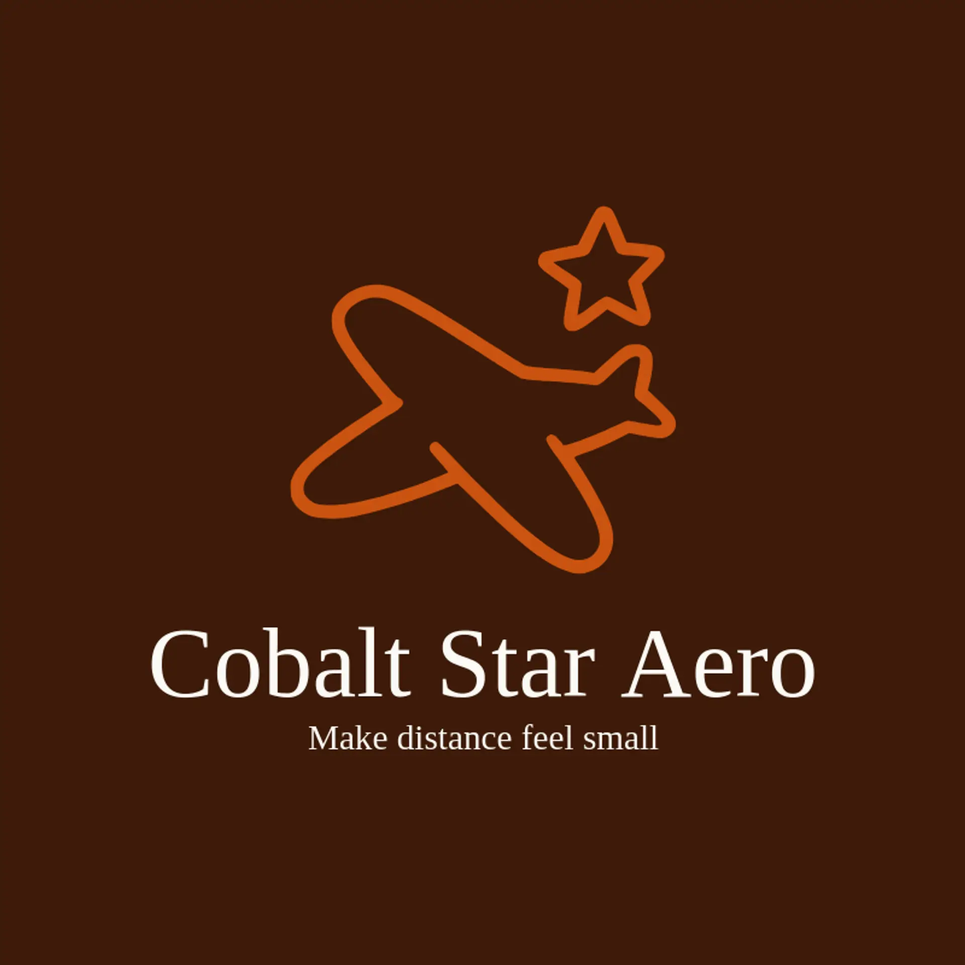 Cobalt Star Aero logo for aerospace