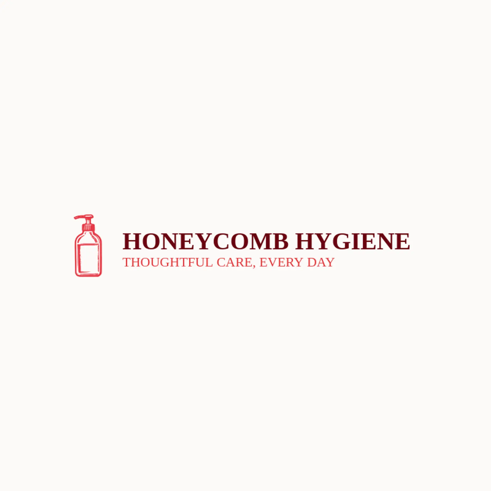 Honeycomb Hygiene logo for hand sanitizer