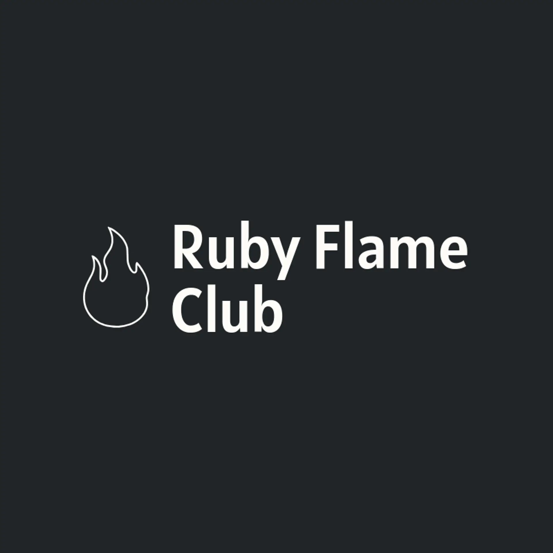 Ruby Flame Club logo for anime character