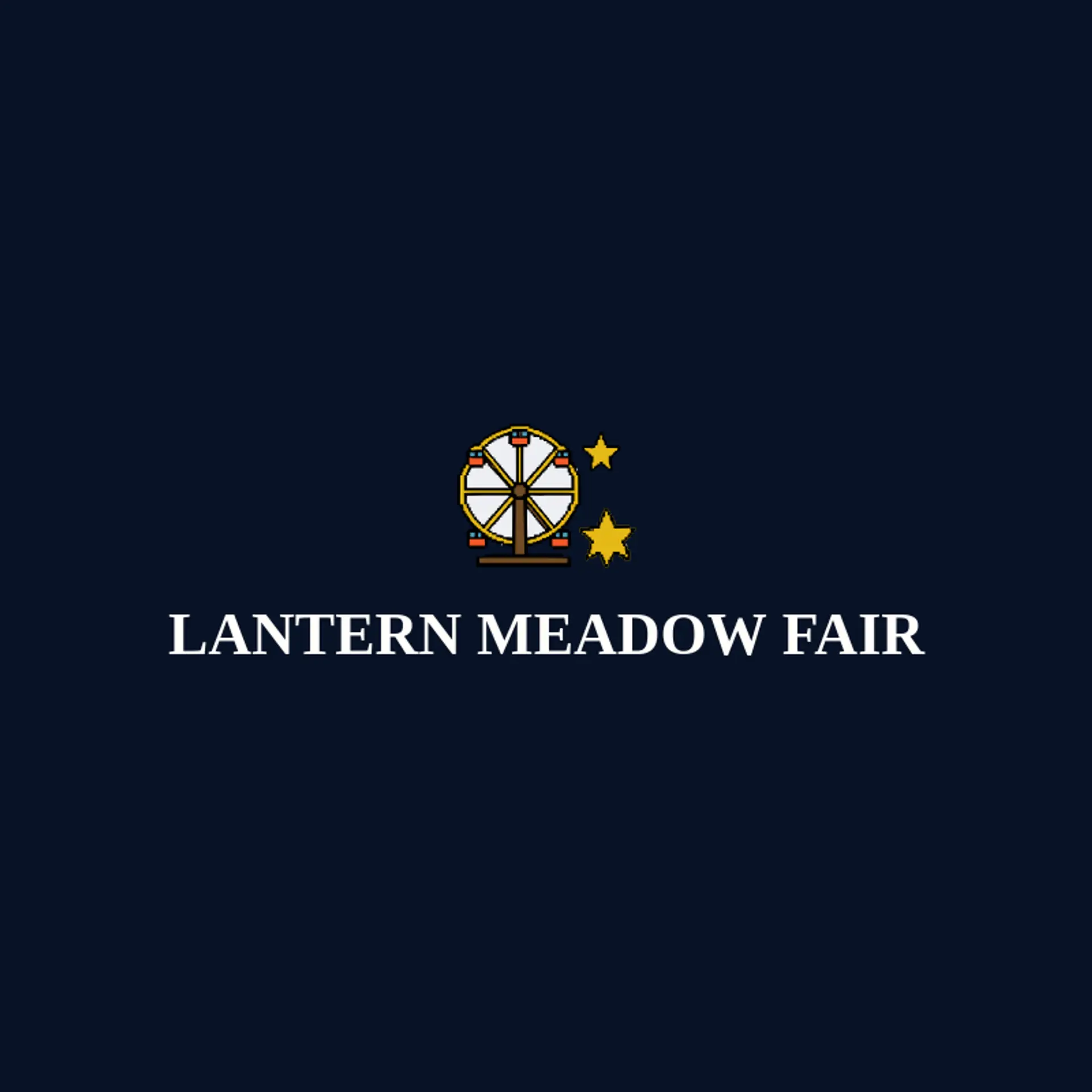 Lantern Meadow Fair logo for fair