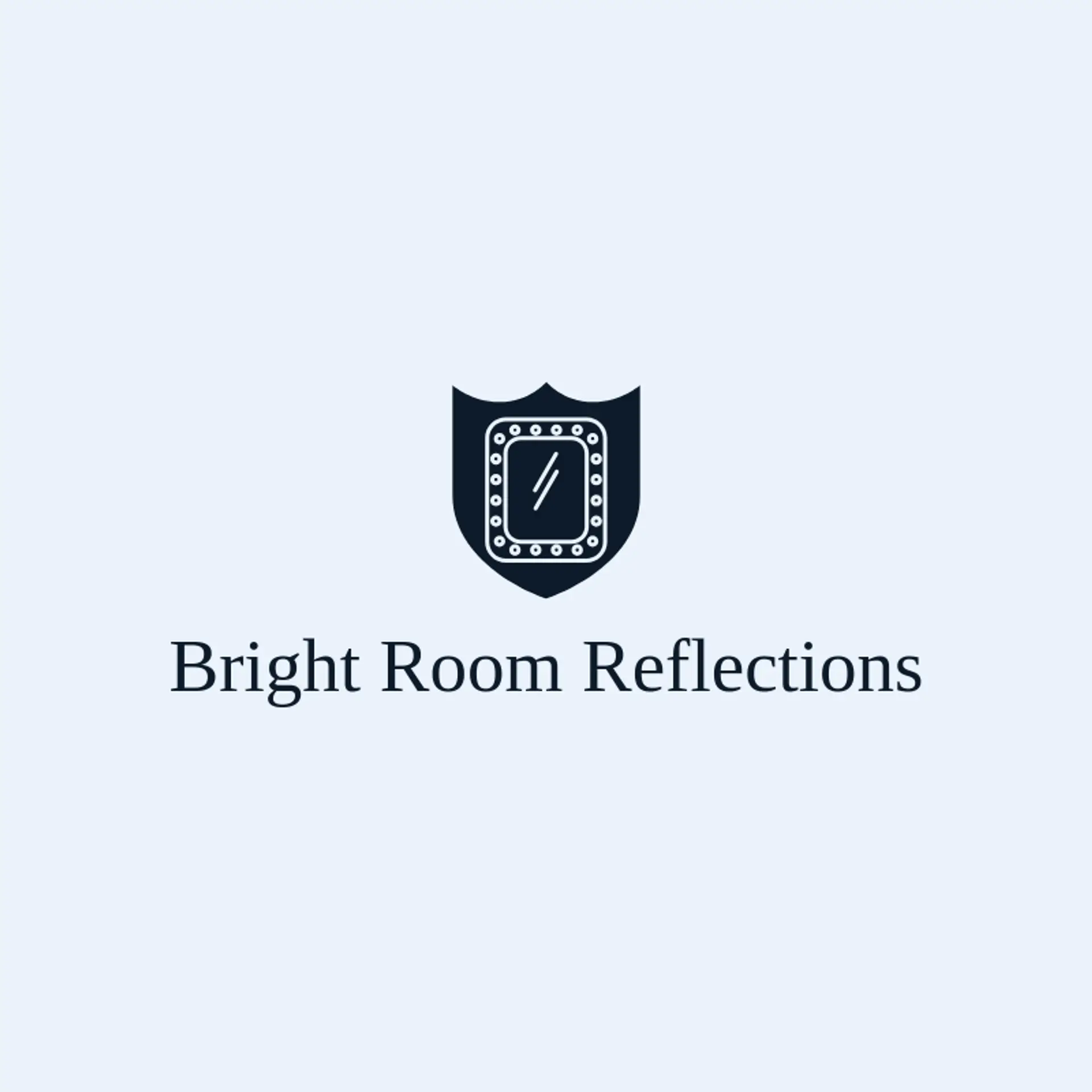 Bright Room Reflections logo for mirror