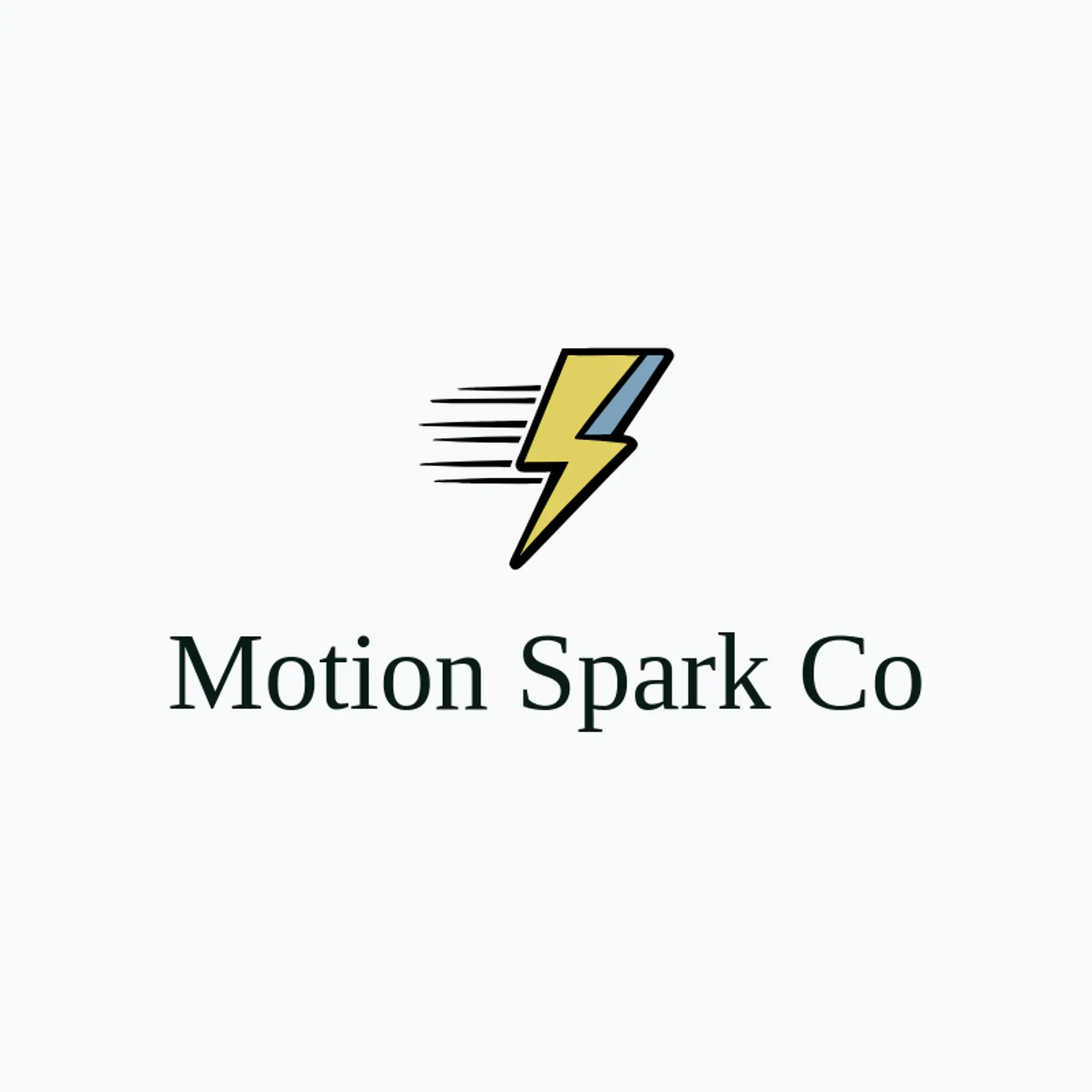 Motion Spark Co logo for motion