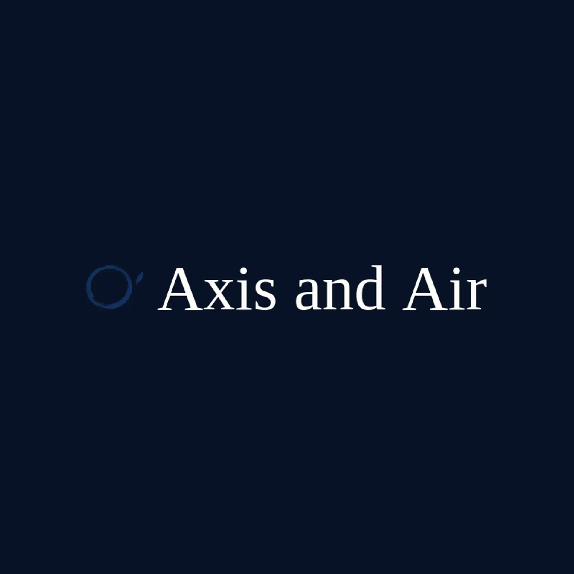 Axis and Air logo for sphere