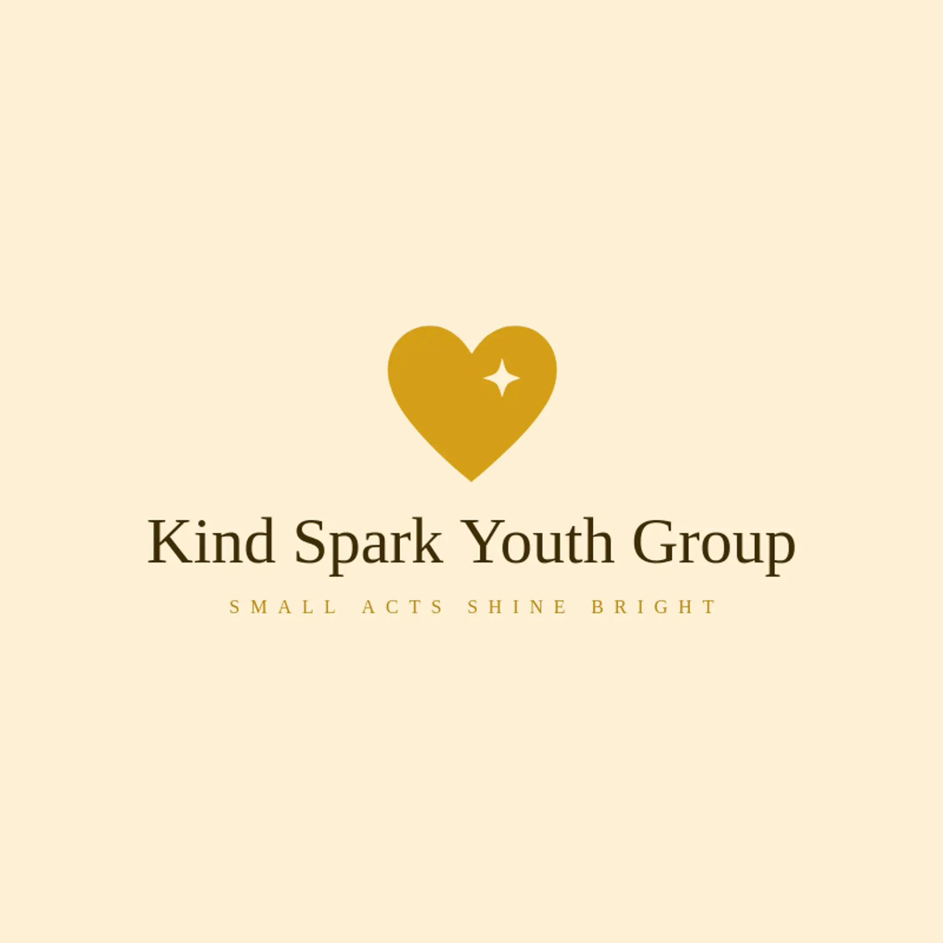 Kind Spark Youth Group logo for youth