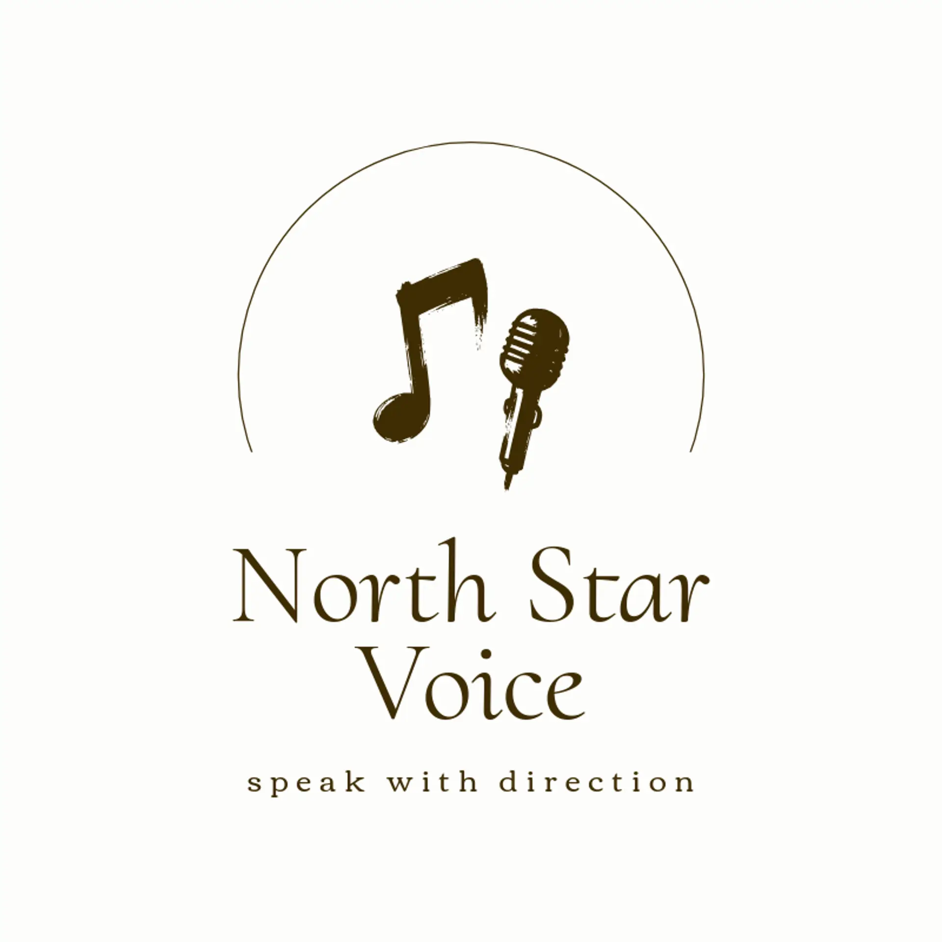 North Star Voice logo for microphone