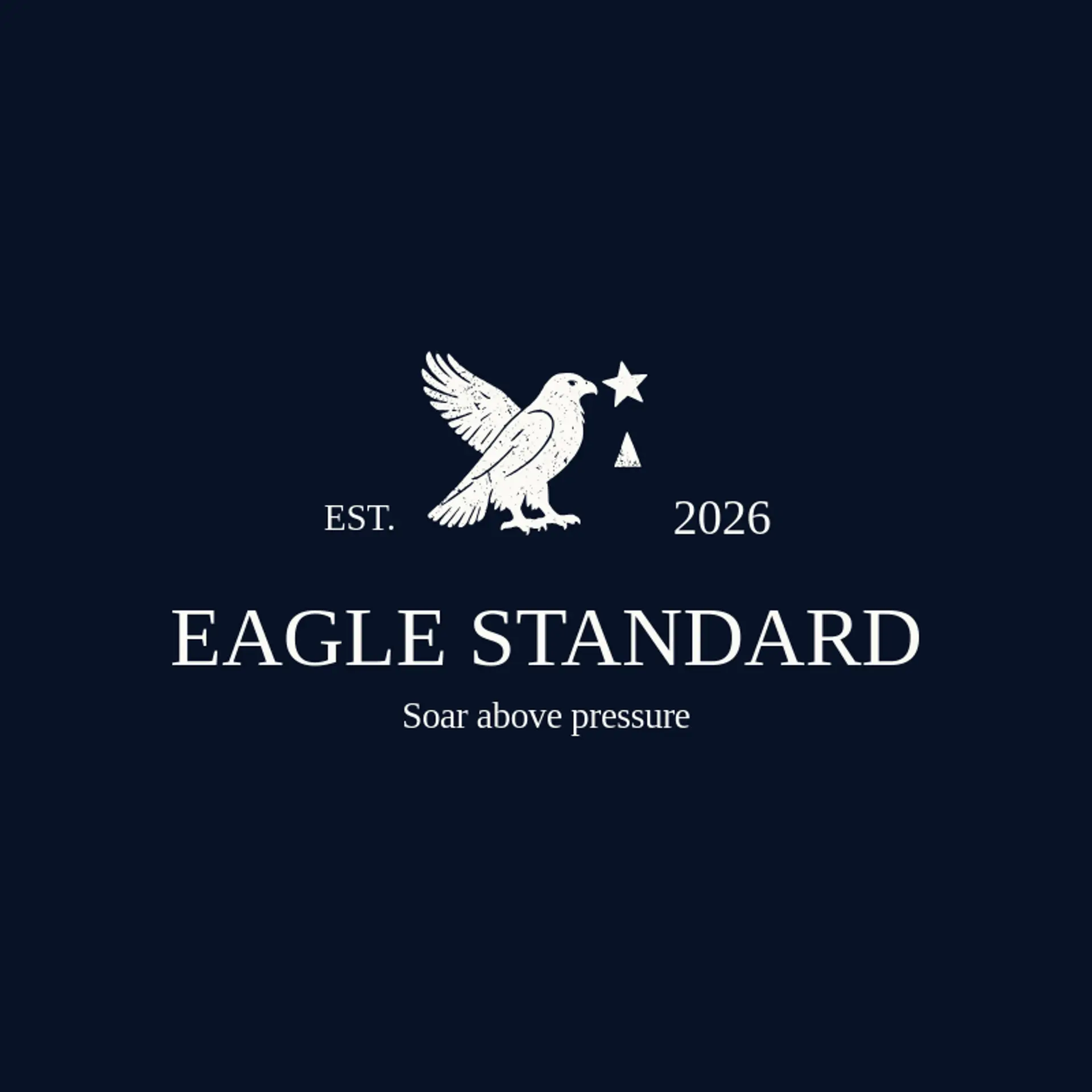Eagle Standard logo for sports team