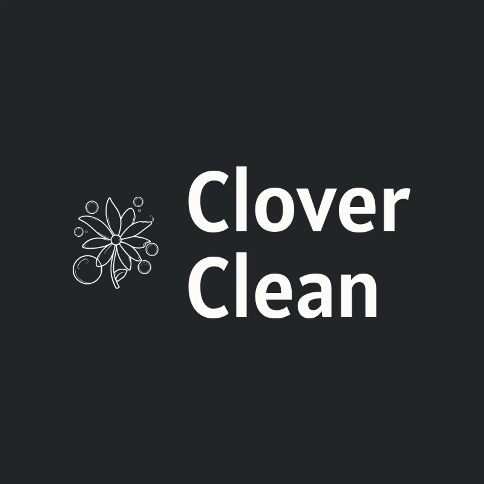 Clover Clean logo for soap