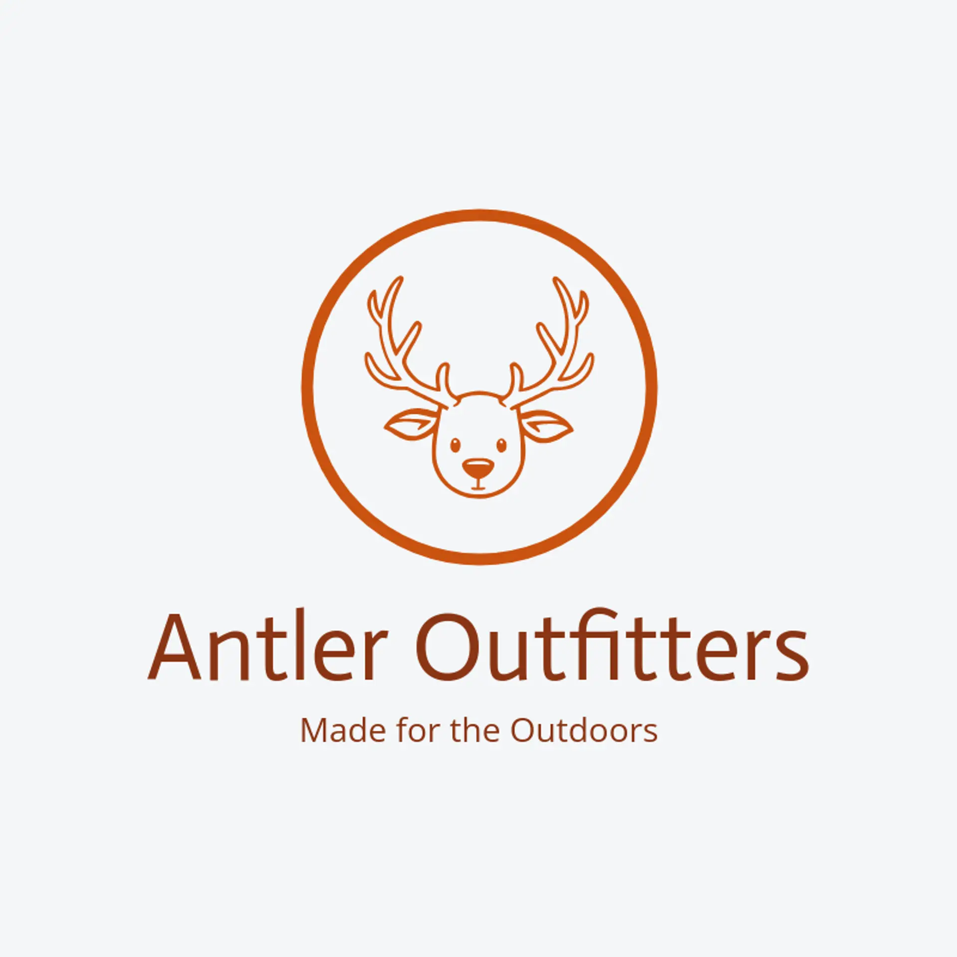 Antler Outfitters logo for antler