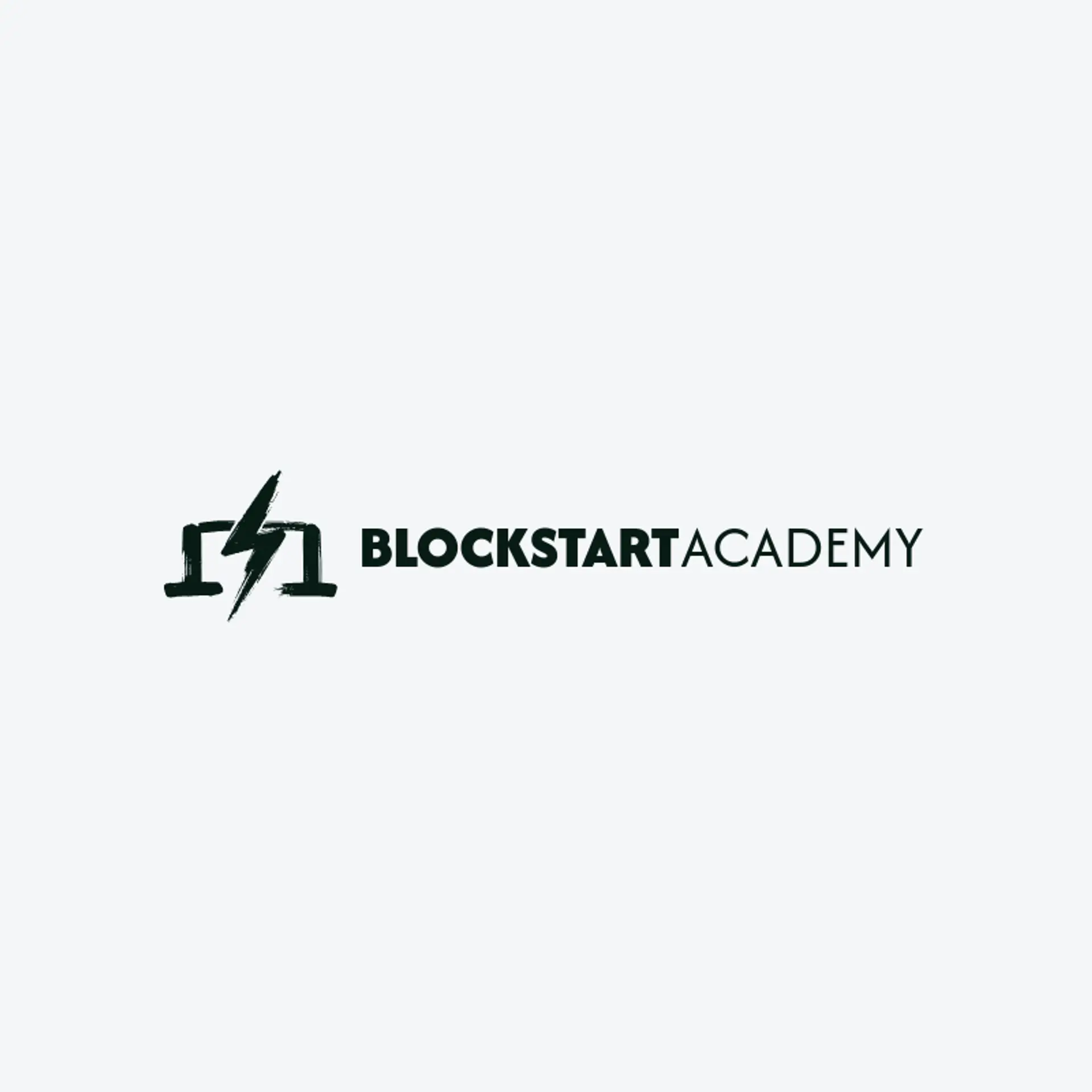 Blockstart Academy logo for track
