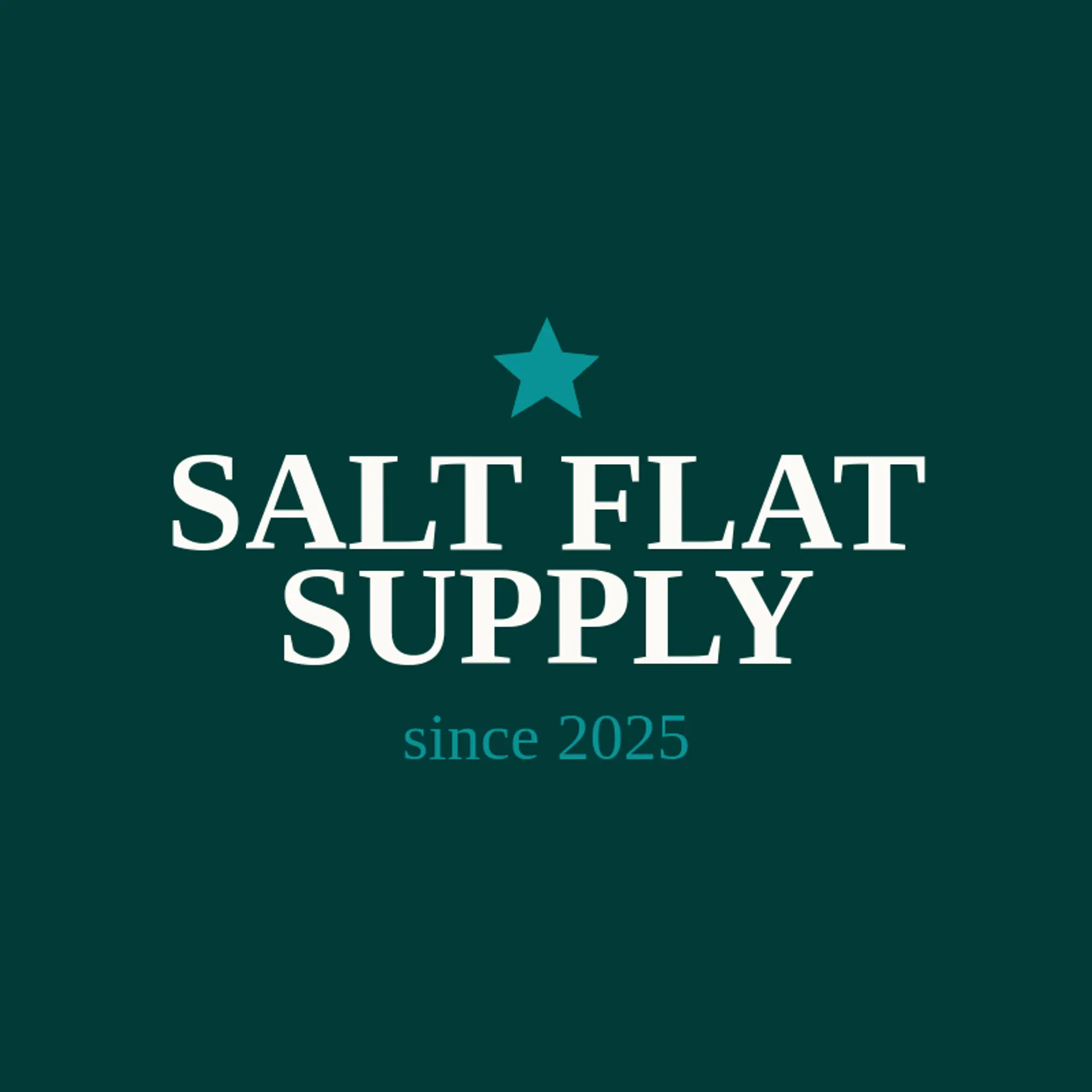 Salt Flat Supply logo for sheriff