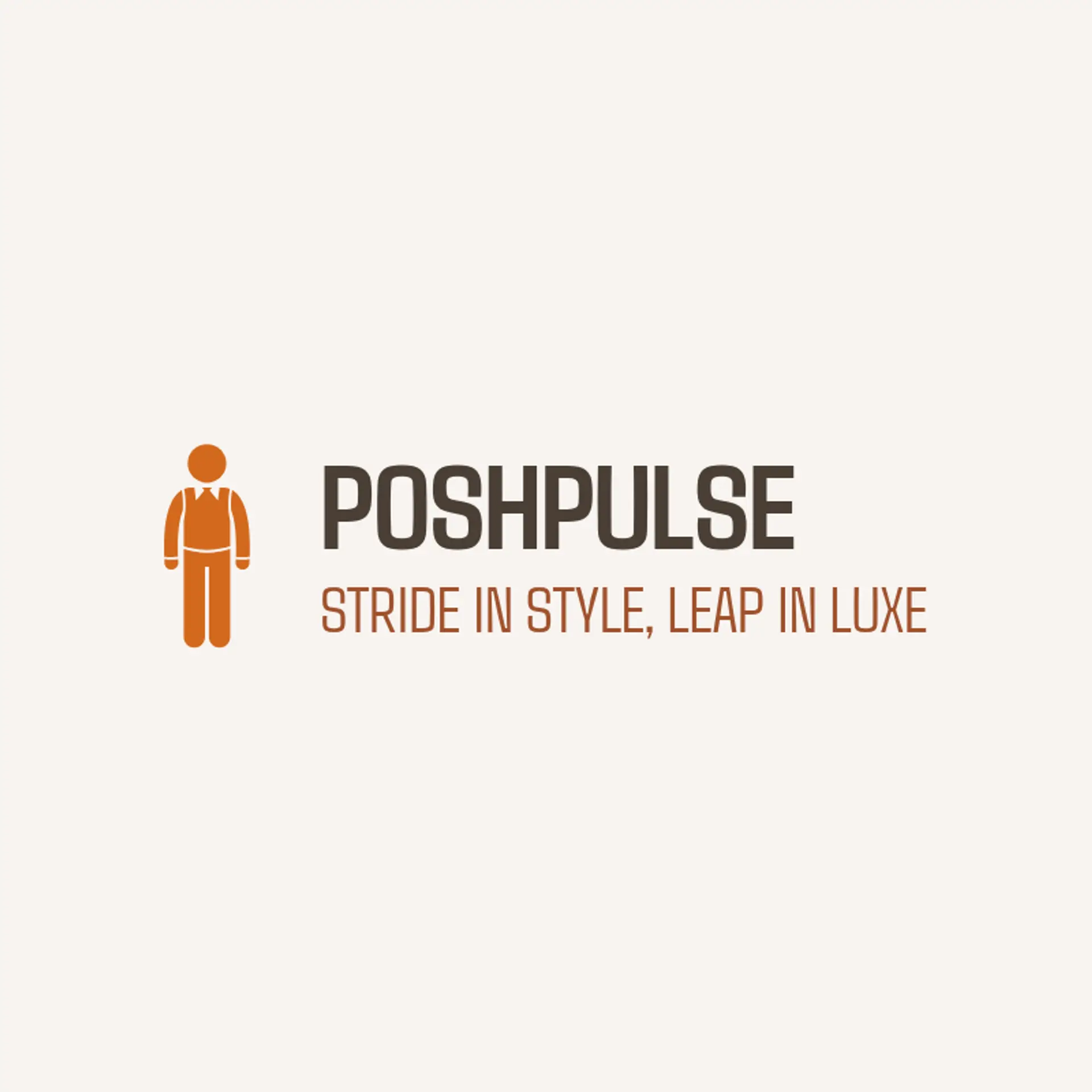 PoshPulse logo for fashion brand