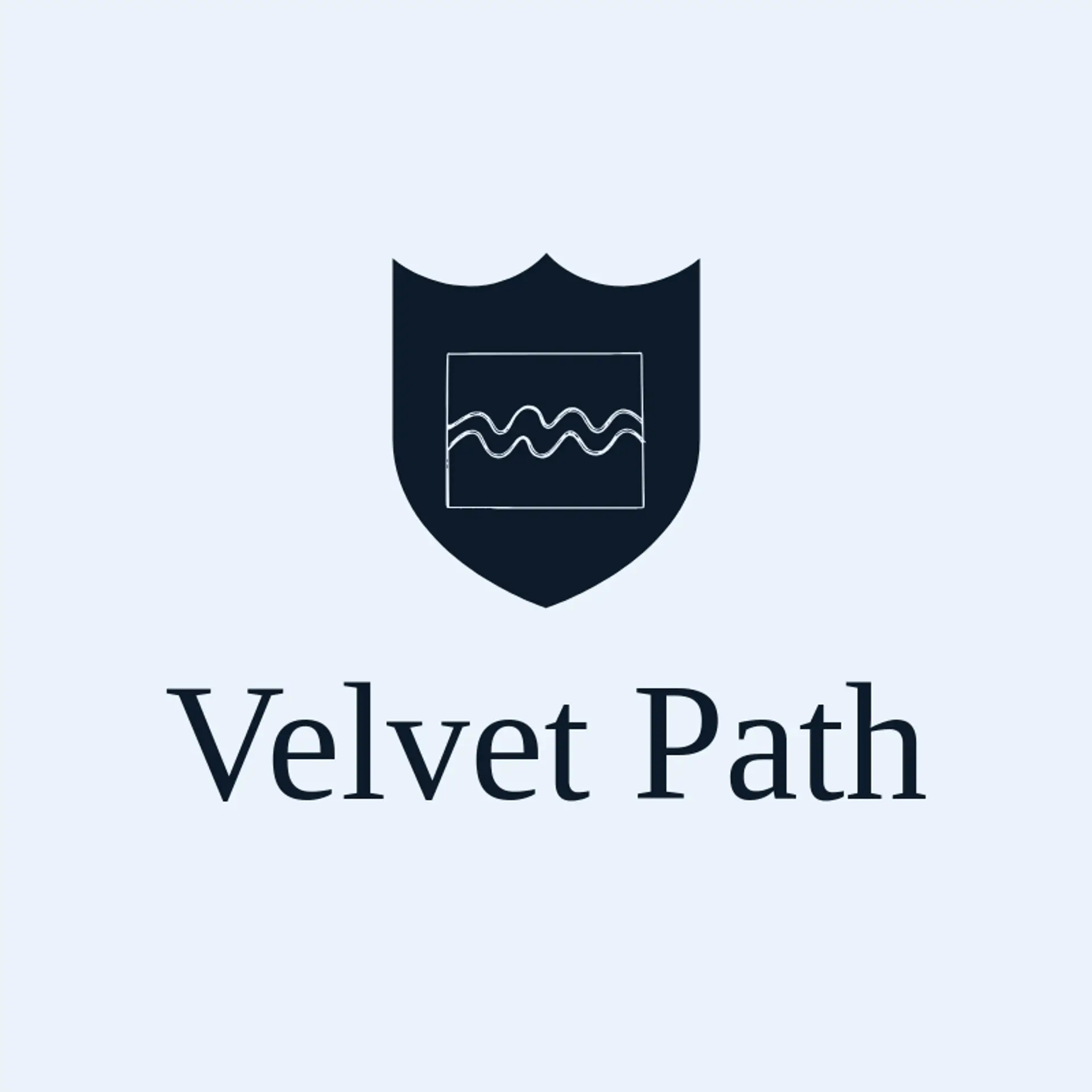 Velvet Path logo for carpet