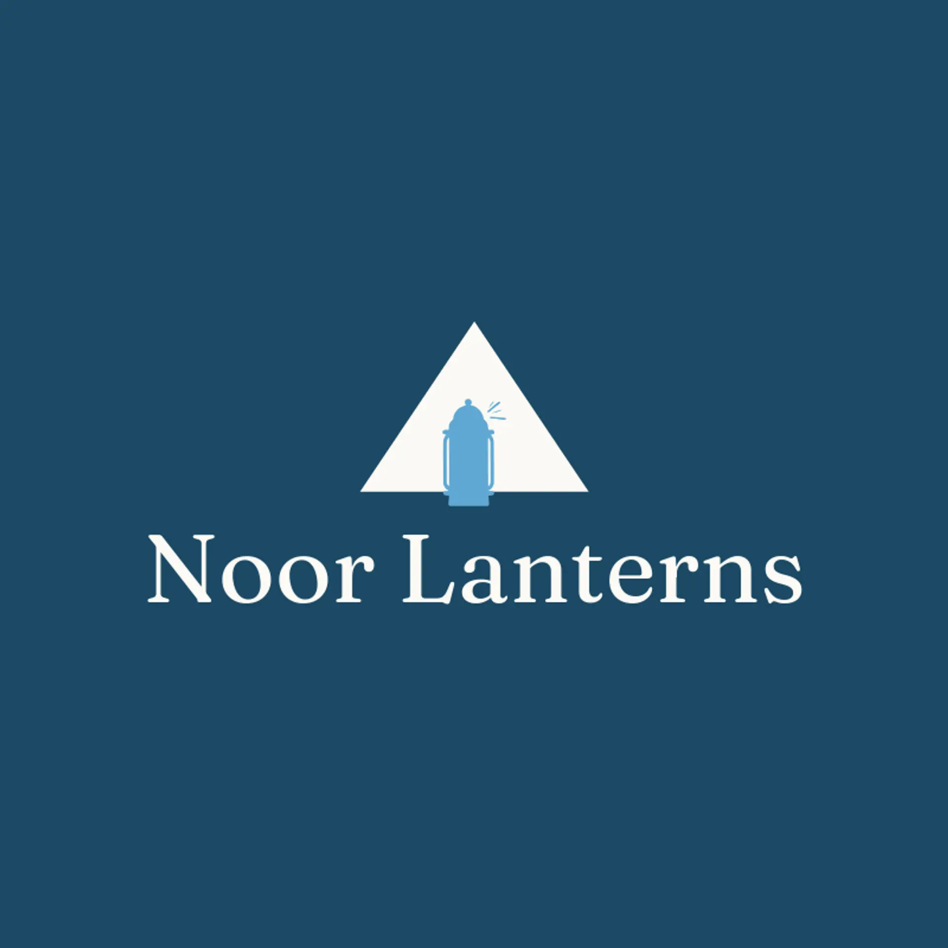 Noor Lanterns logo for muslim
