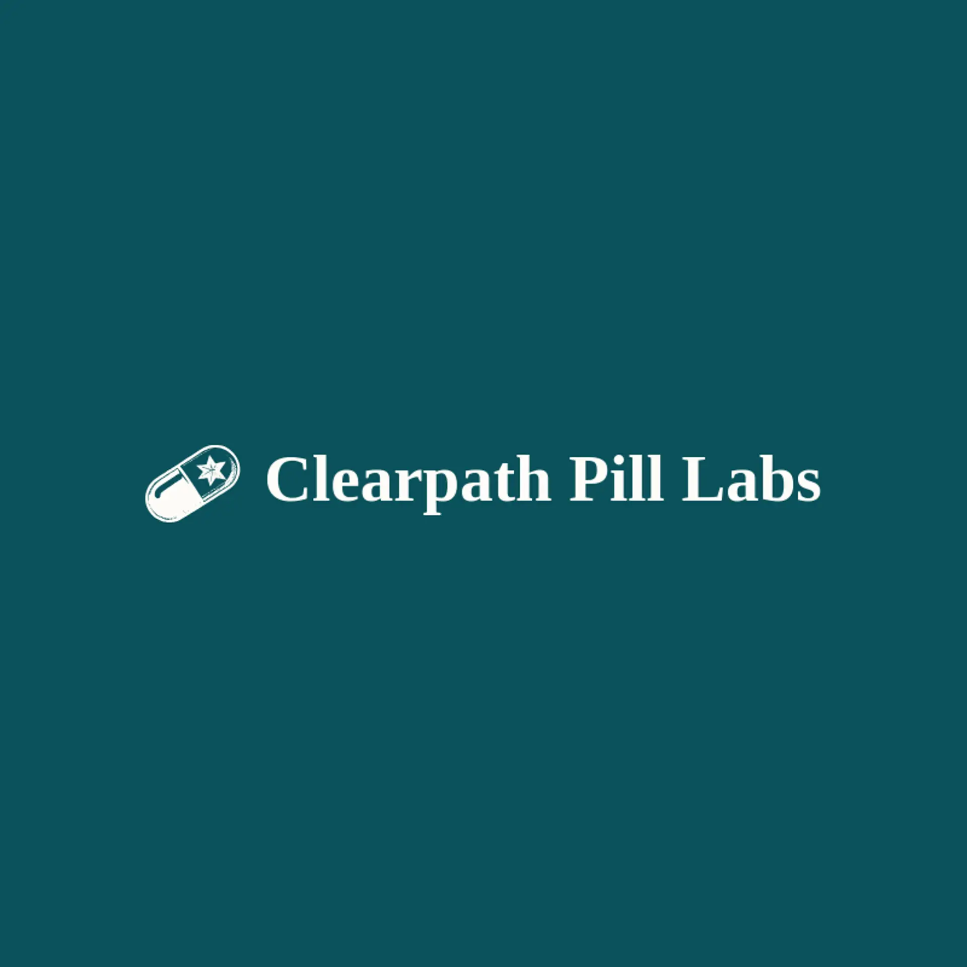 Clearpath Pill Labs logo for pill