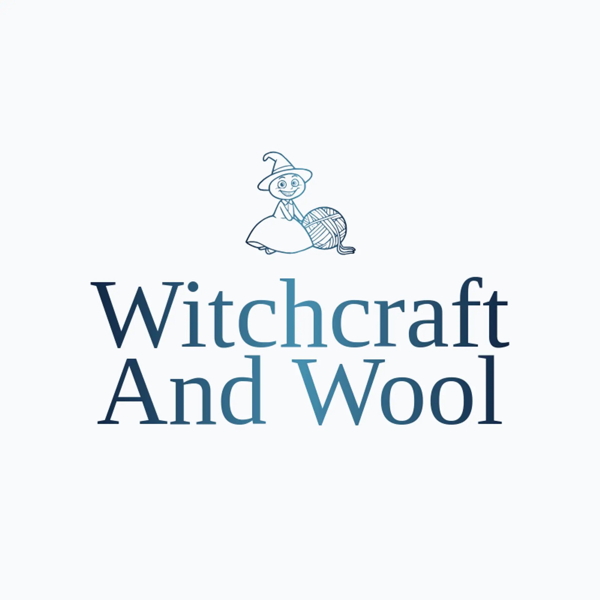 Witchcraft and Wool logo for witch