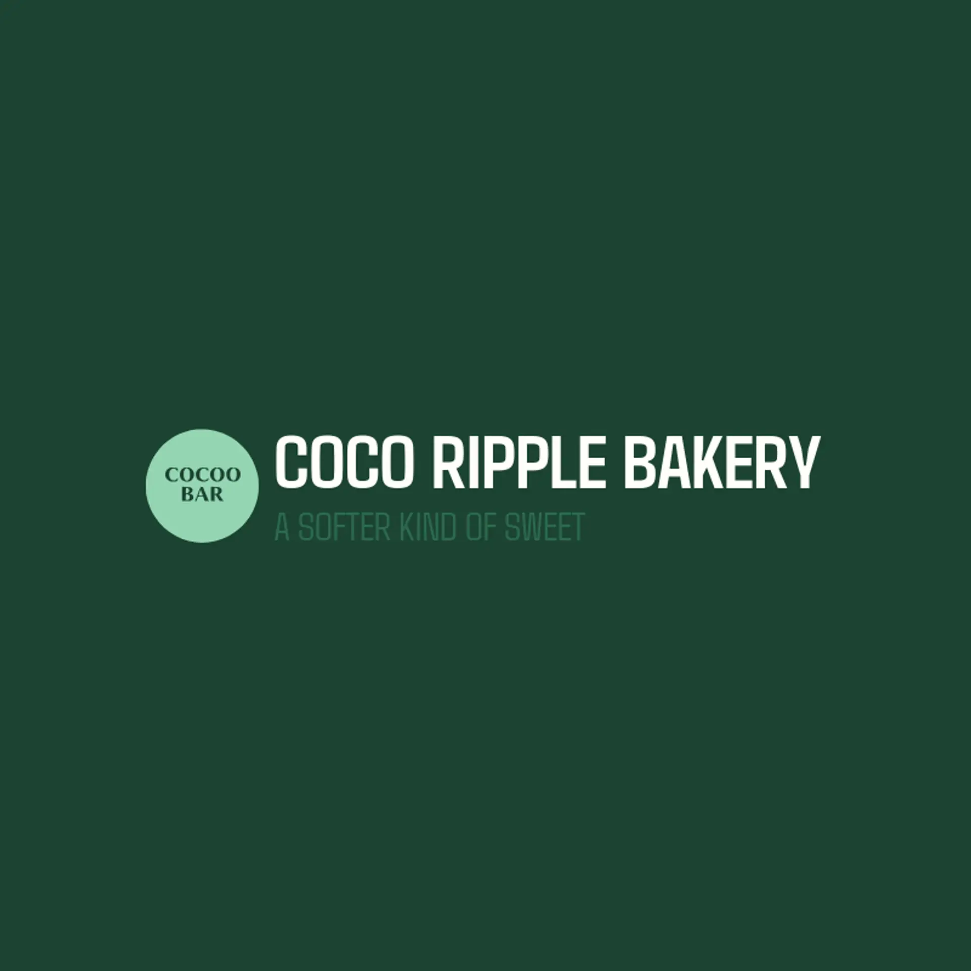 Coco Ripple Bakery logo for coco