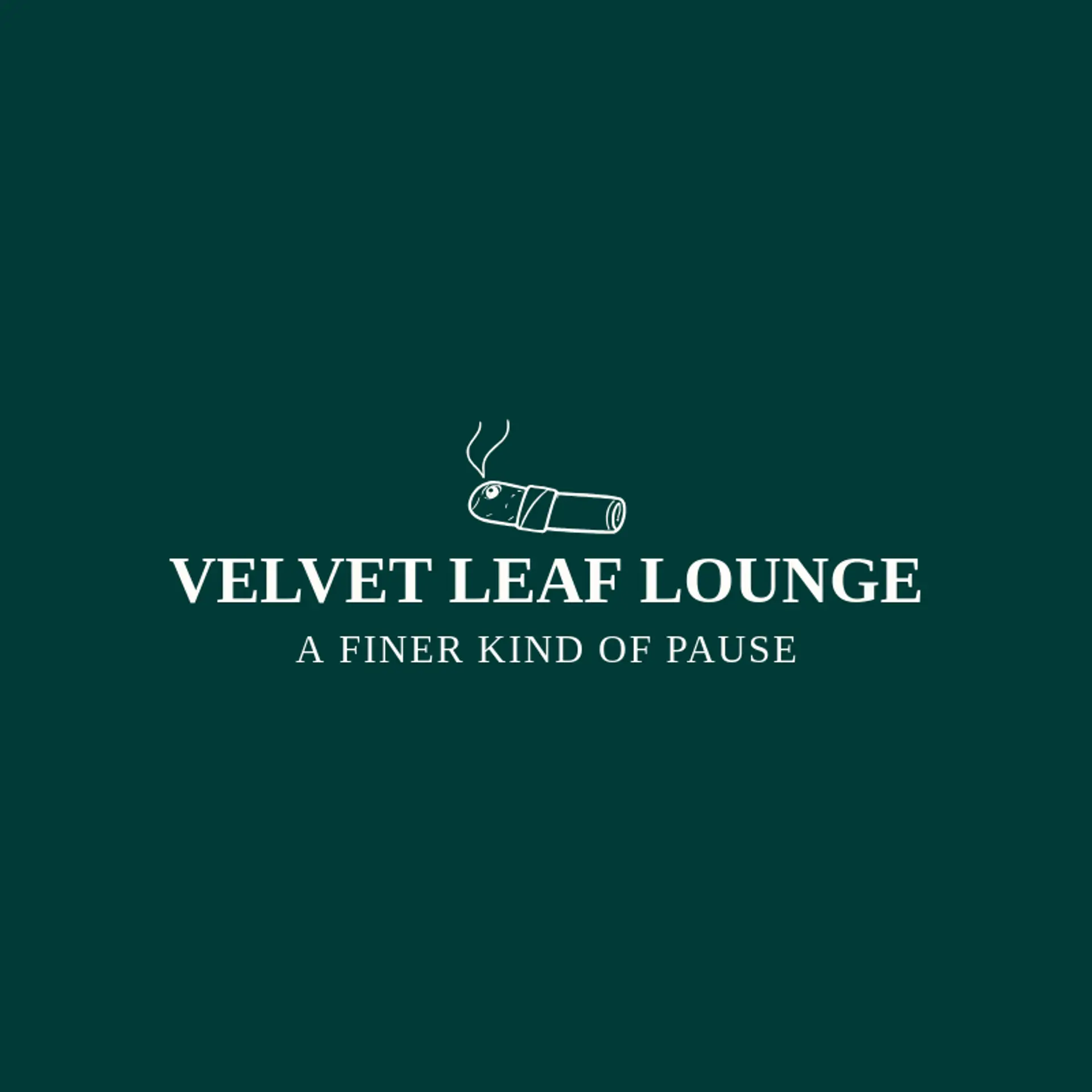 Velvet Leaf Lounge logo for cigar