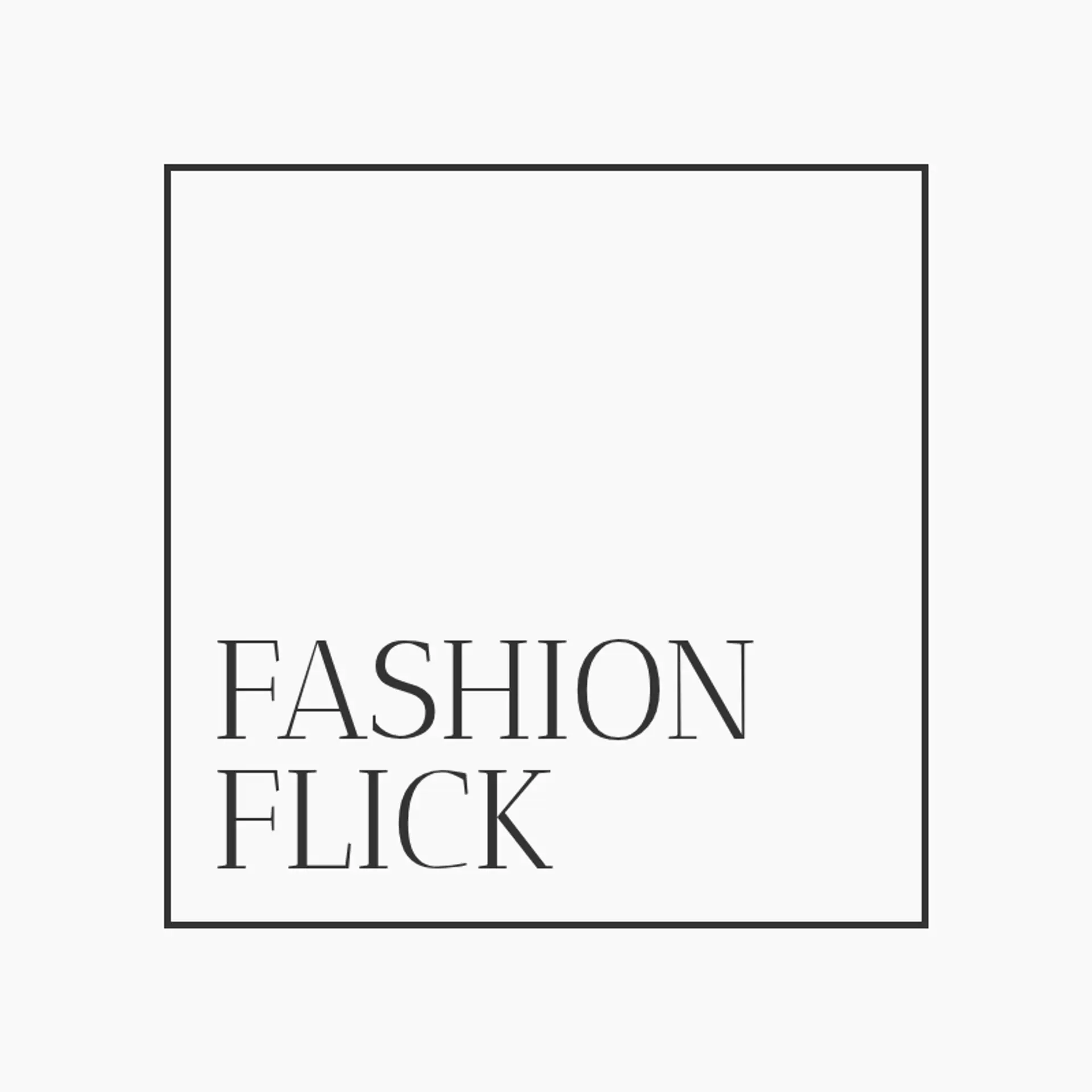Fashion Flick logo for fashion blog