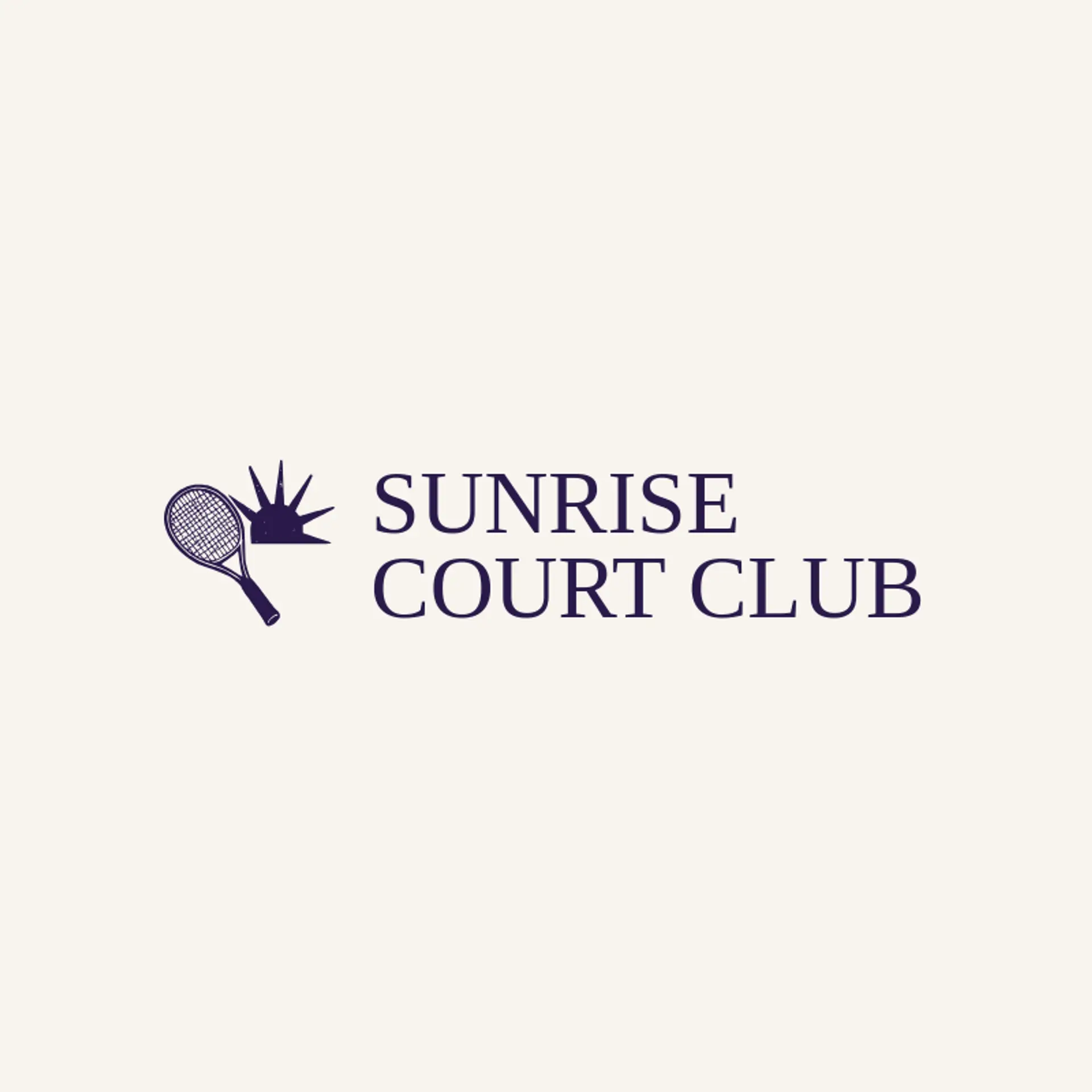 Sunrise Court Club logo for olympics