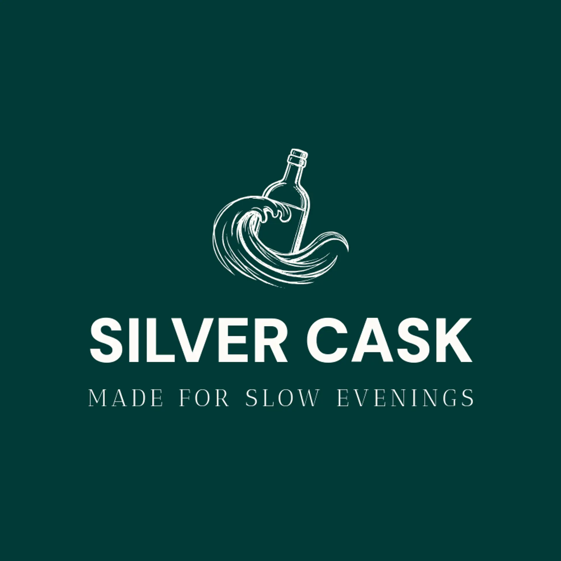 Silver Cask logo for alcohol