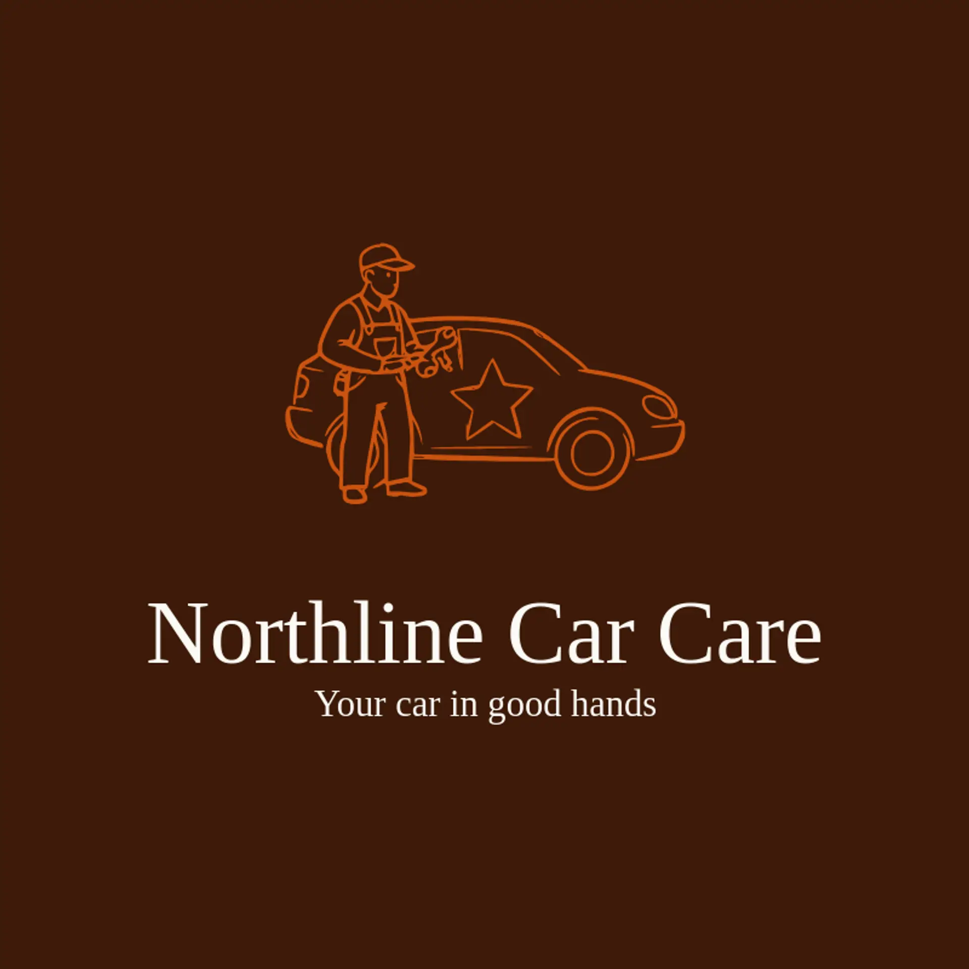 Northline Car Care logo for car mechanic