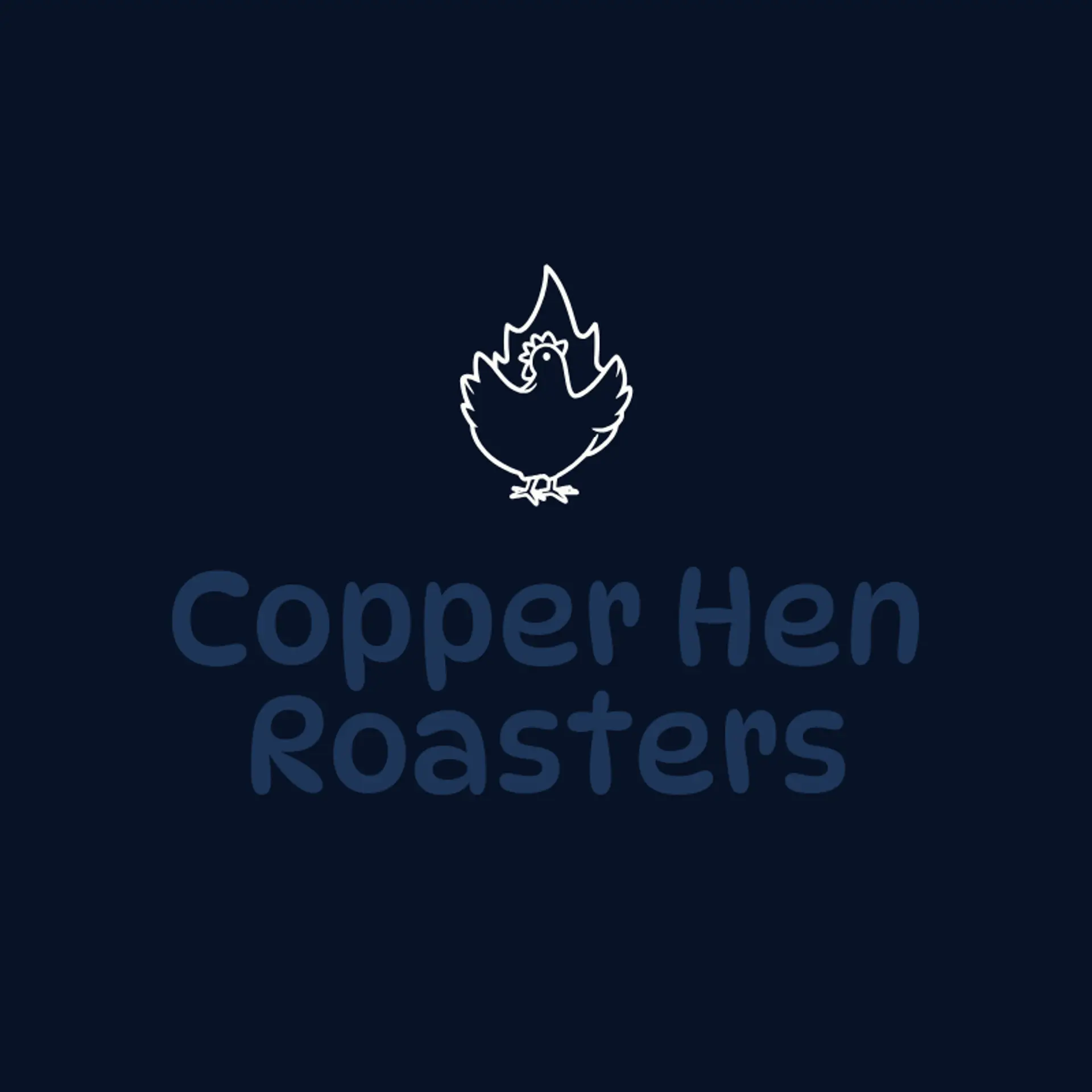 Copper Hen Roasters logo for chicken