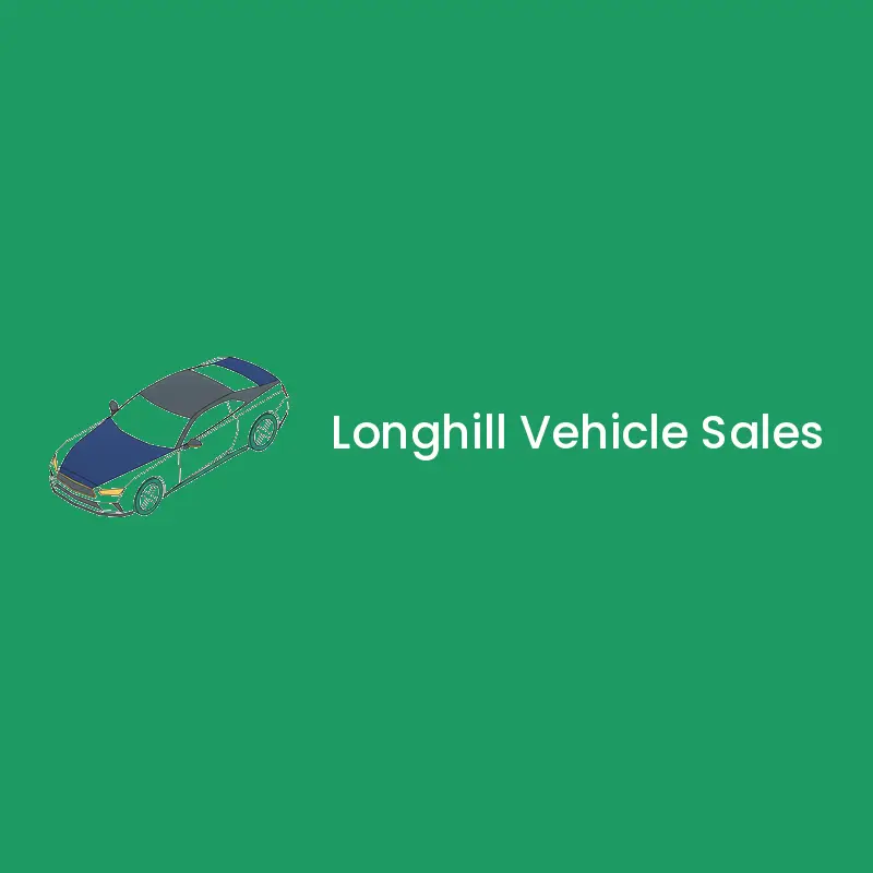 Isometric luxury car dealer logo with a low car profile