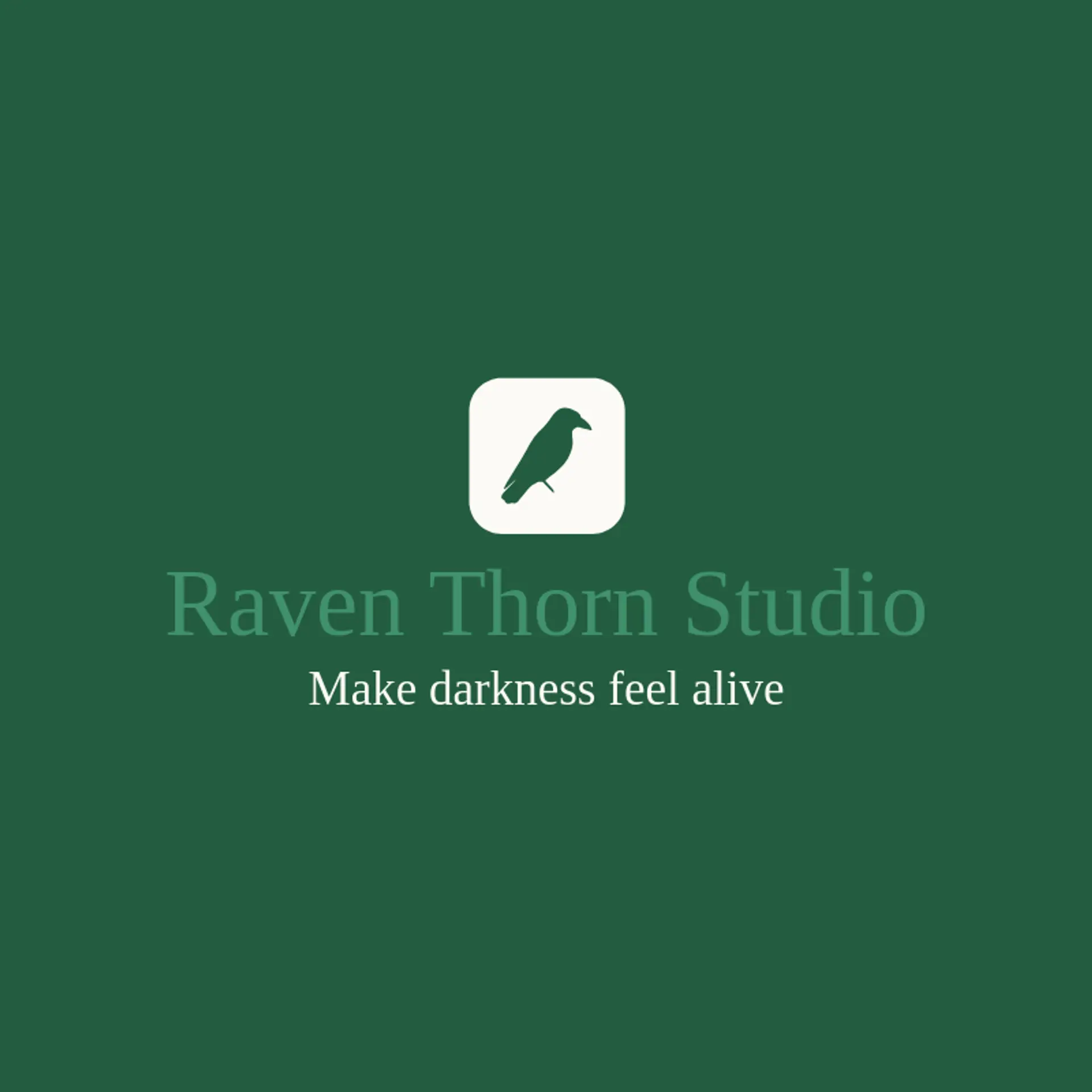 Raven Thorn Studio logo for grim reaper