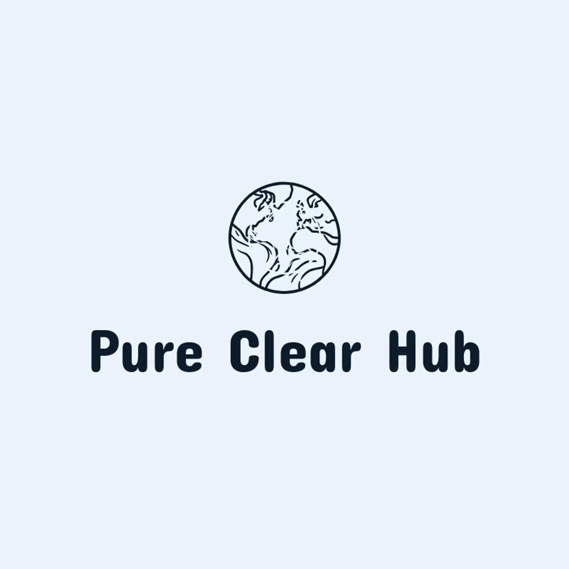 Pure Clear Hub logo for water refilling station