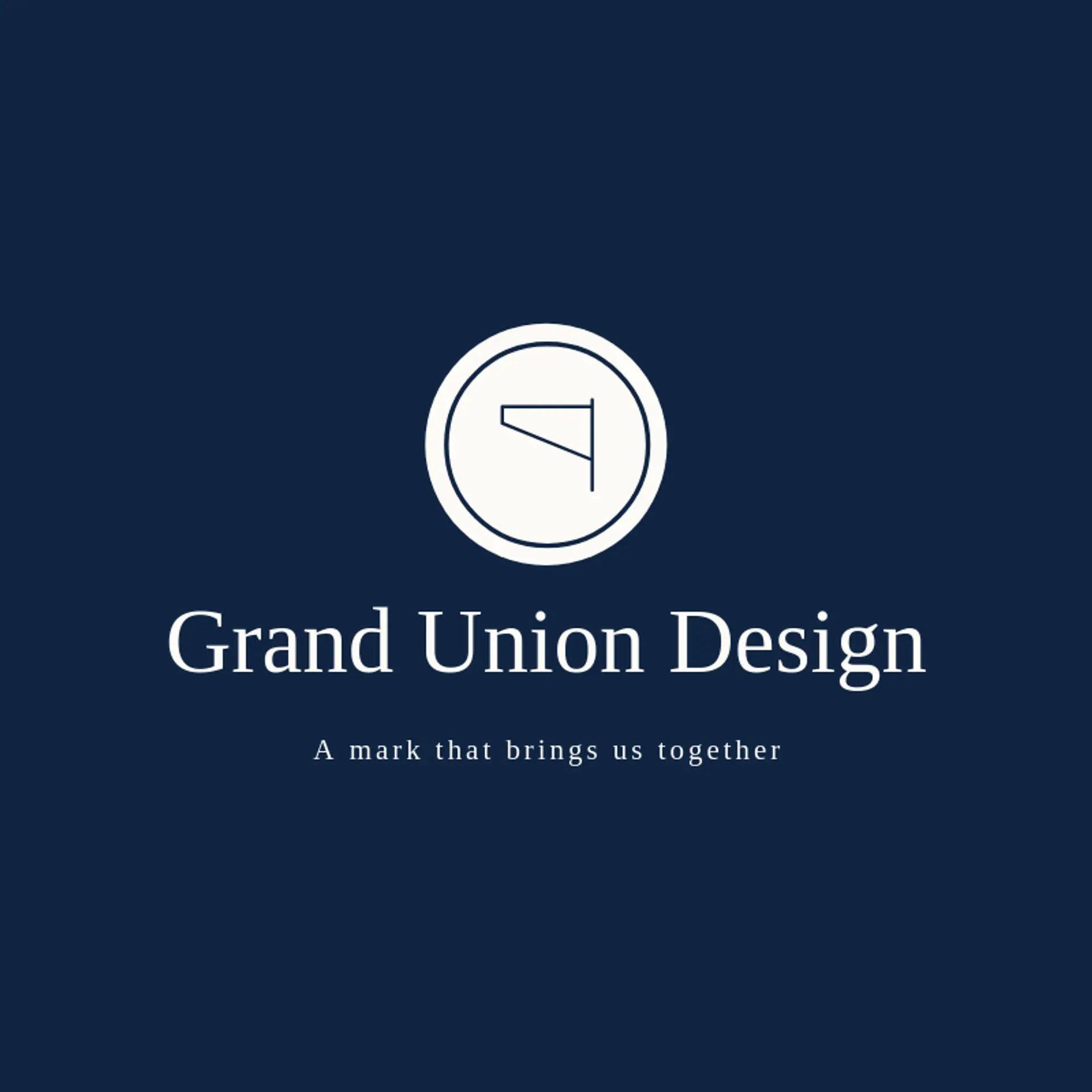 Grand Union Design logo for national