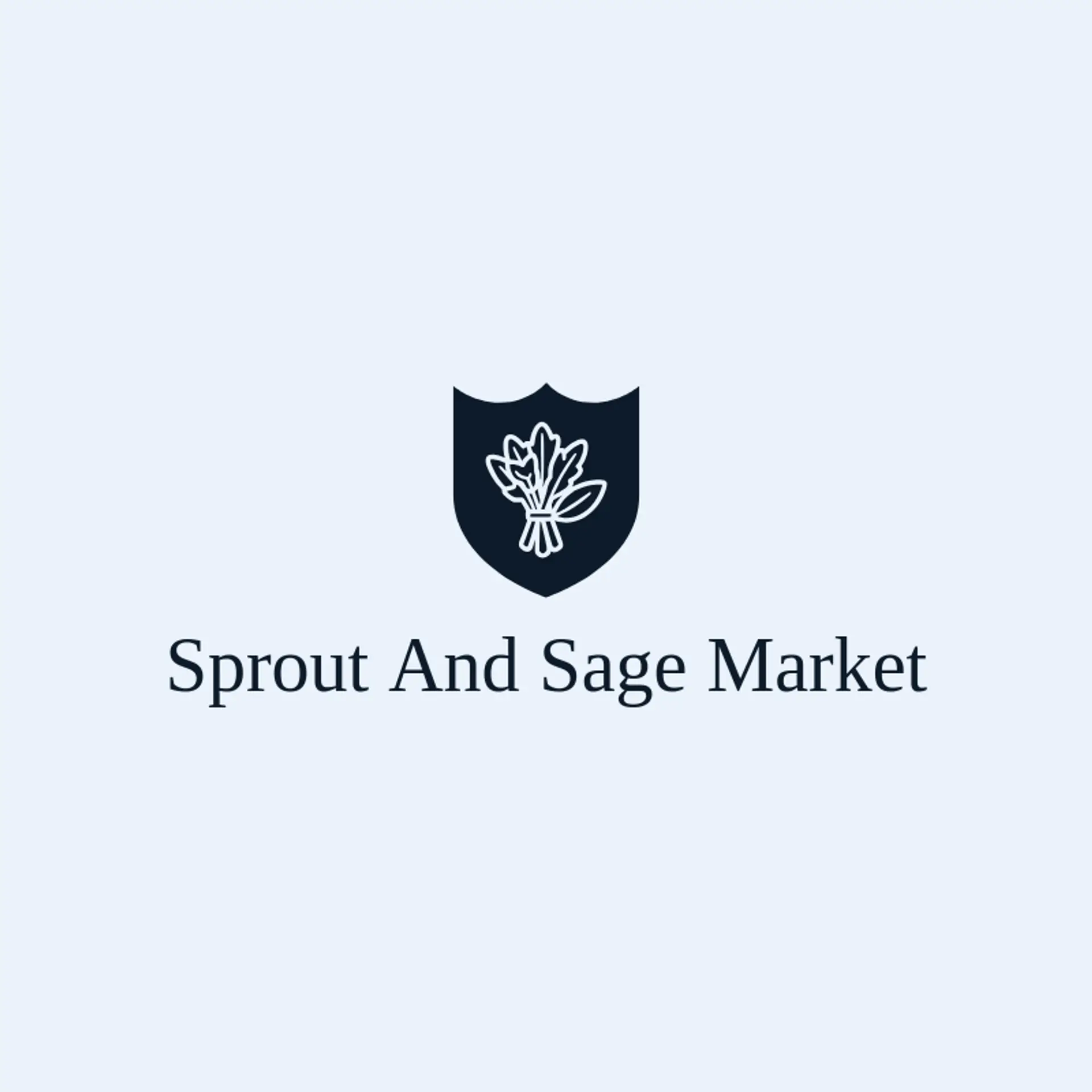Sprout and Sage Market logo for grocery