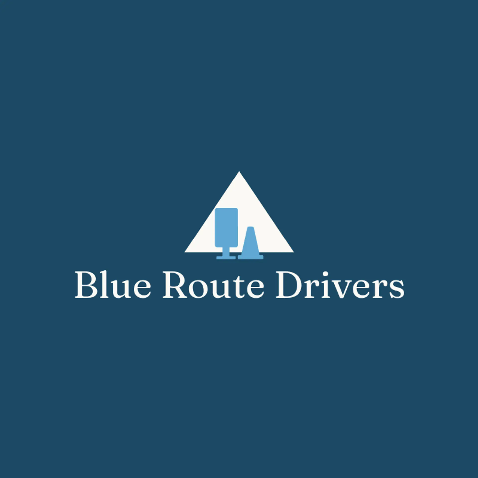 Blue Route Drivers logo for driving school