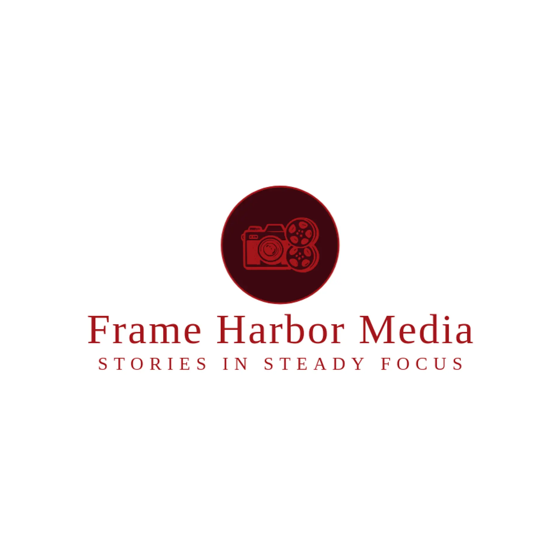 Frame Harbor Media logo for video camera