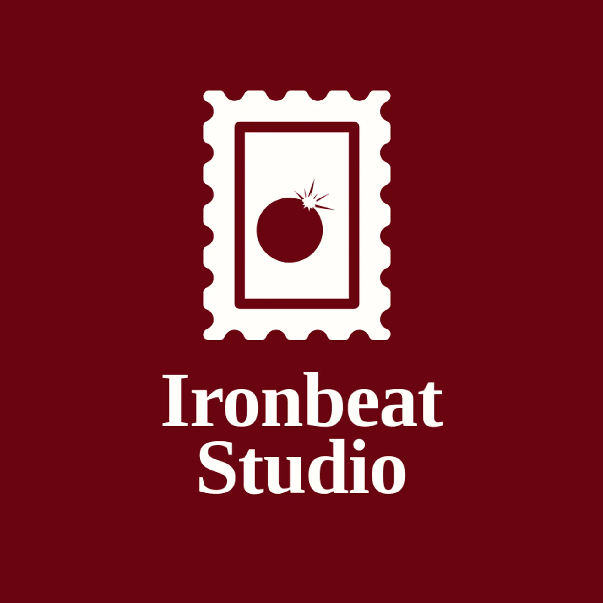 Ironbeat Studio logo for drum
