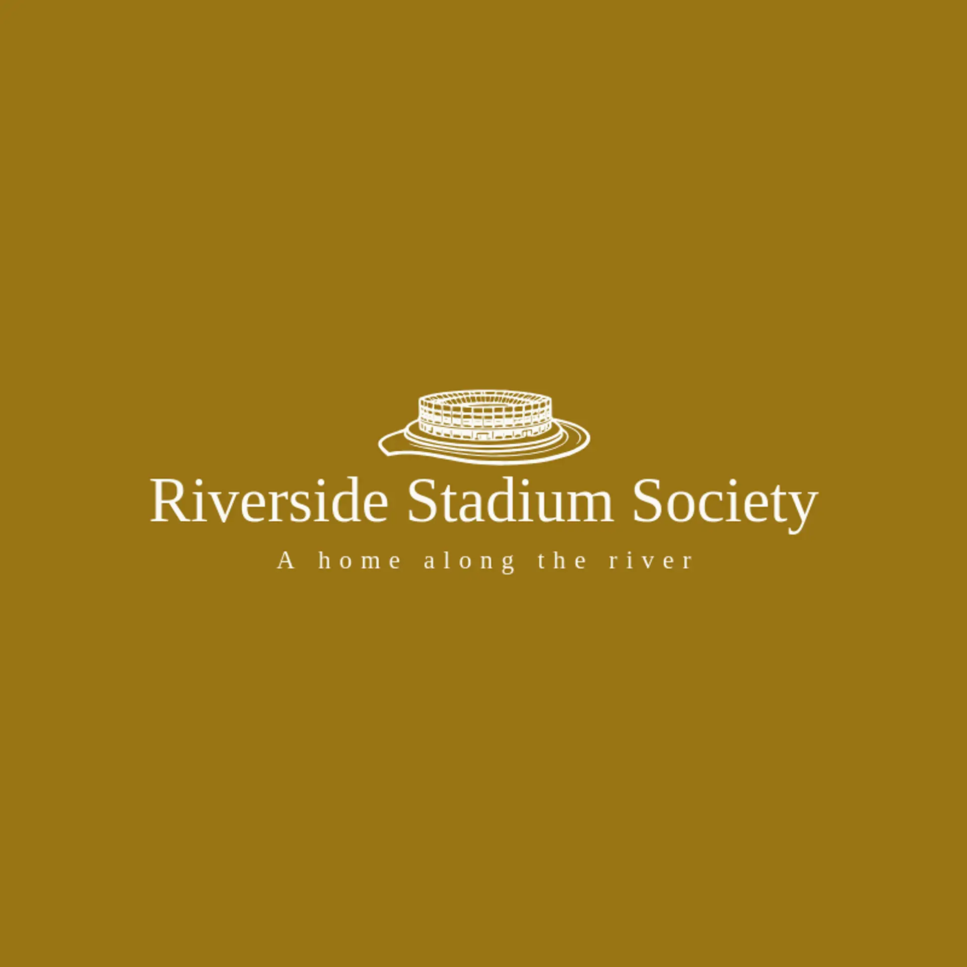 Riverside Stadium Society logo for stadium