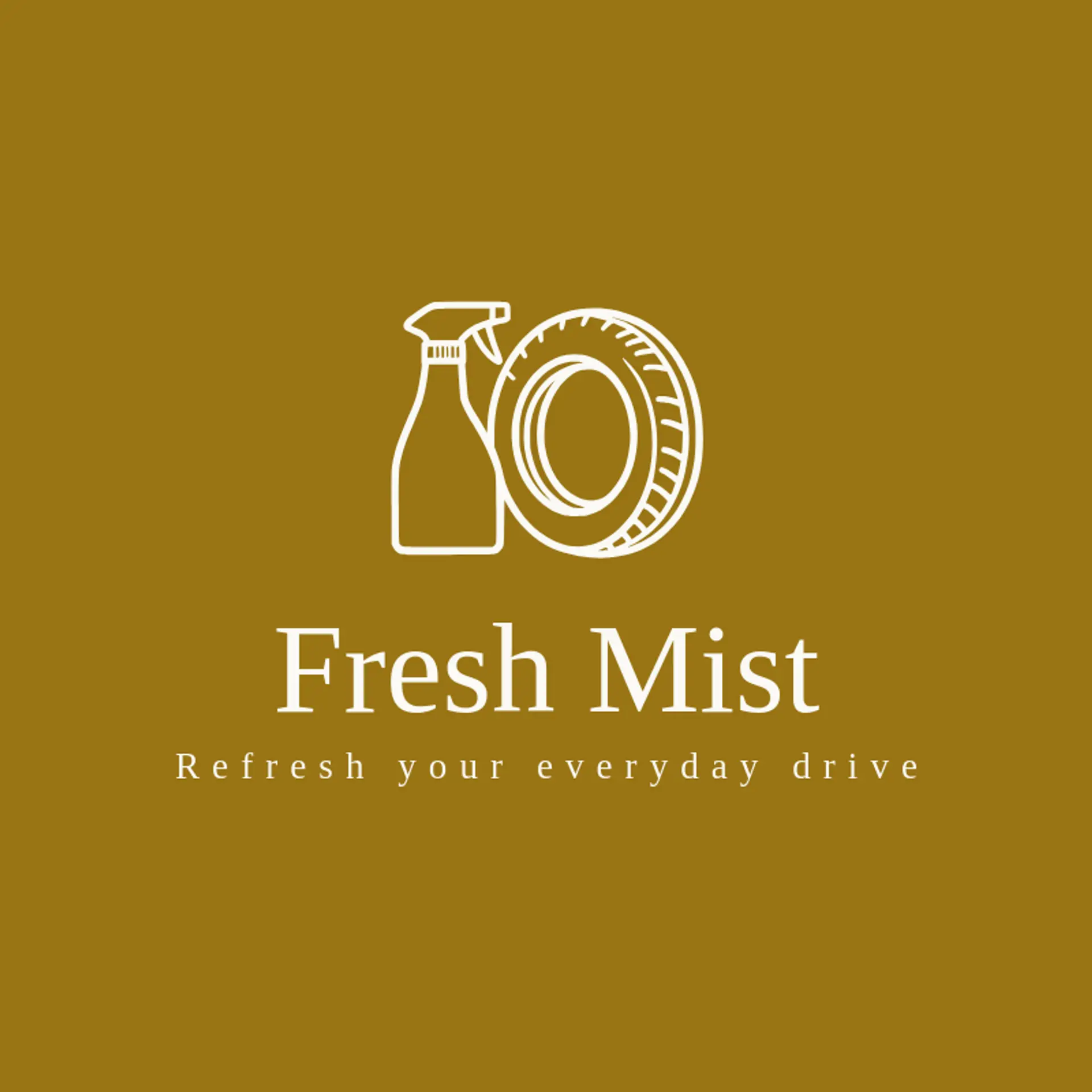 Fresh Mist logo for auto detailing