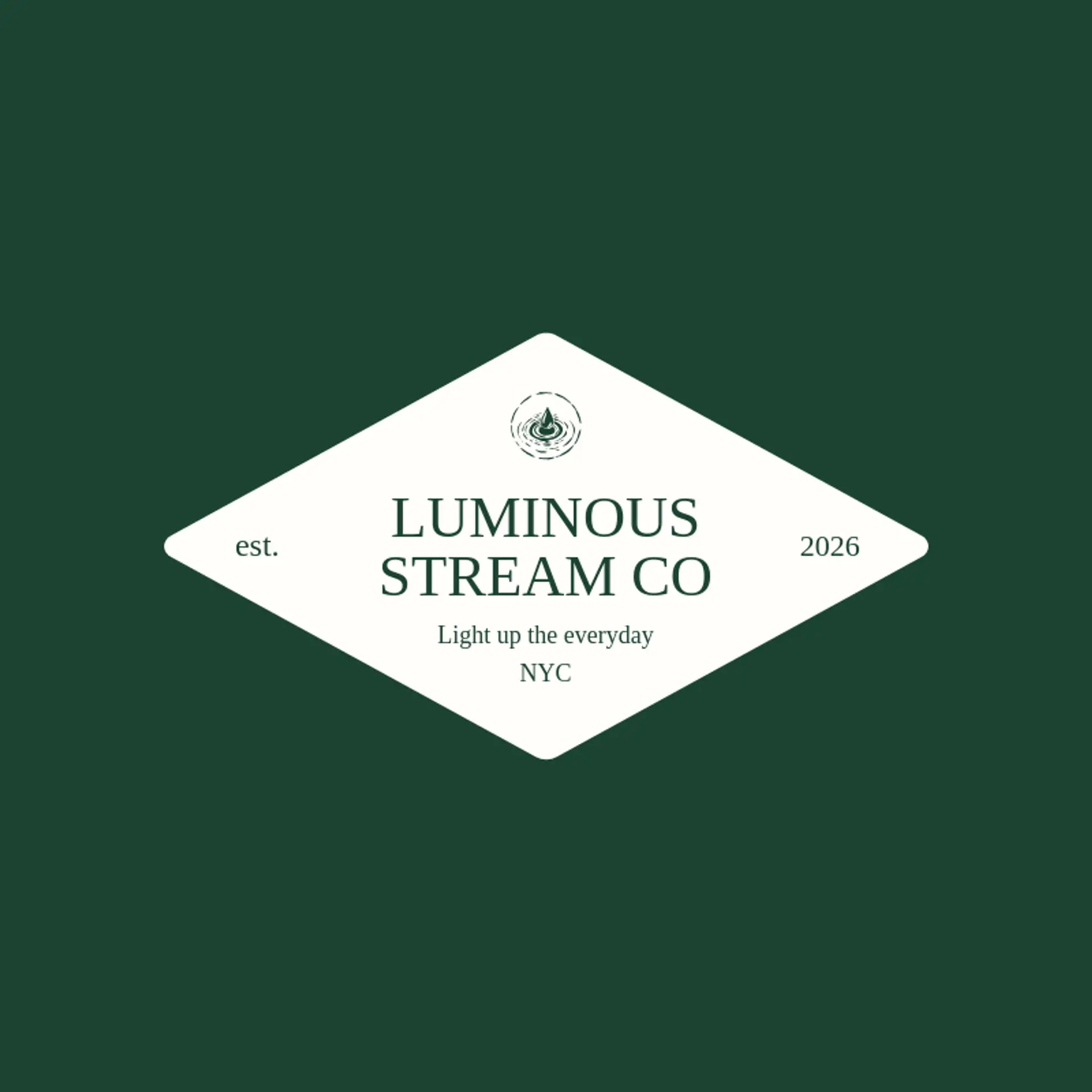 Luminous Stream Co logo for ripple