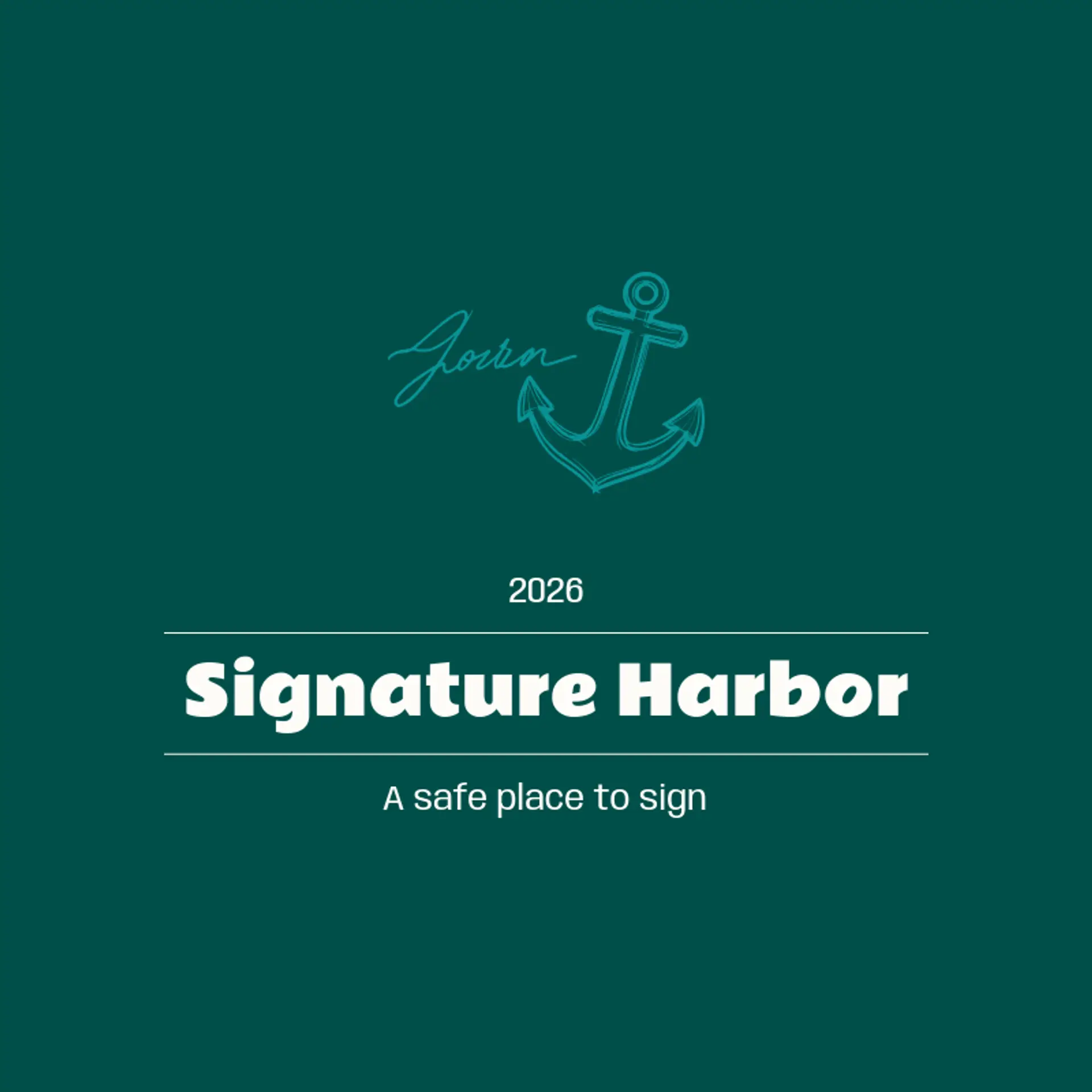 Signature Harbor logo for notary