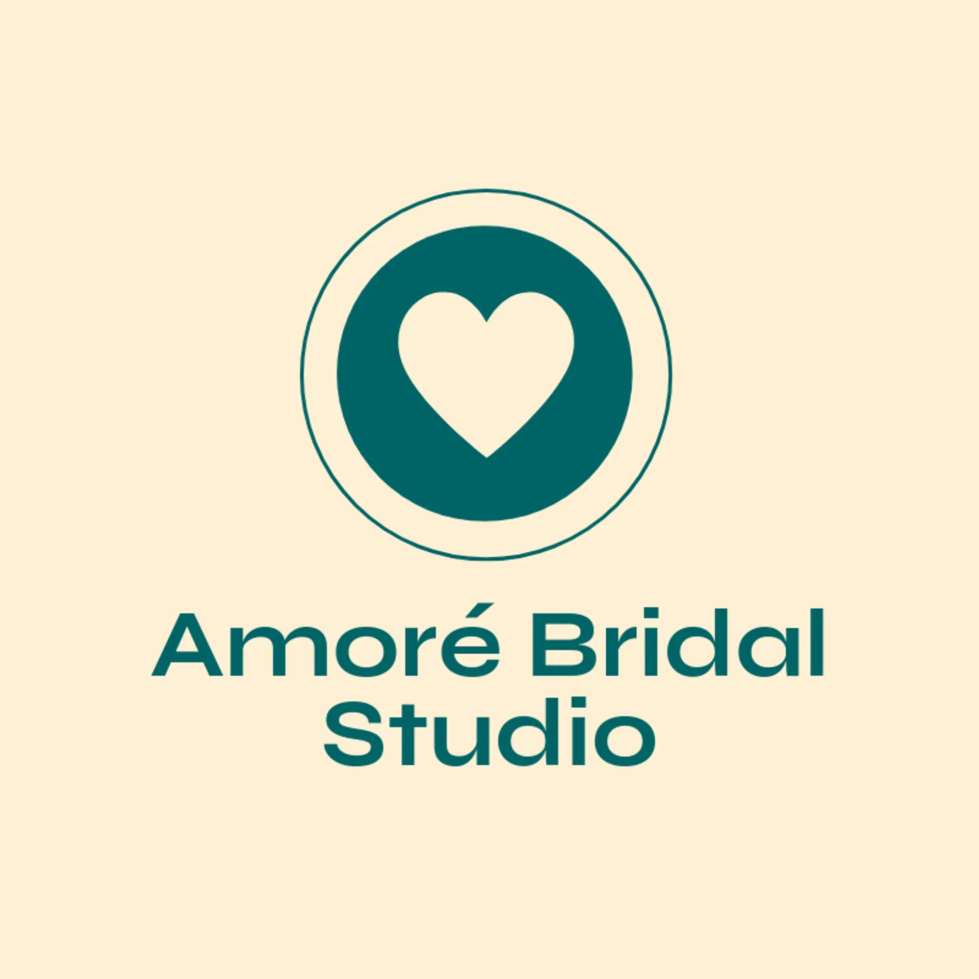 Amoré Bridal Studio logo for heart