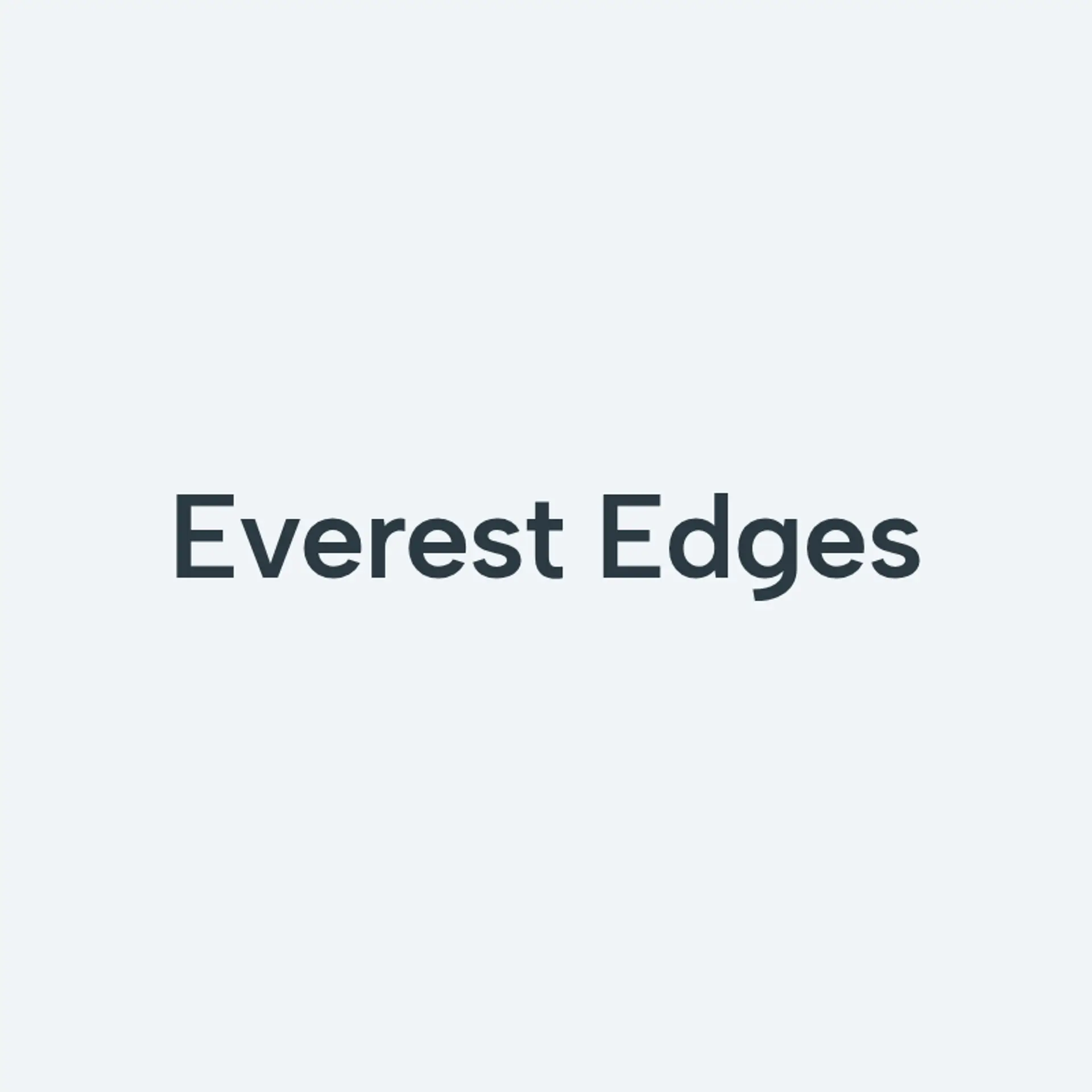 Everest Edges logo for construction