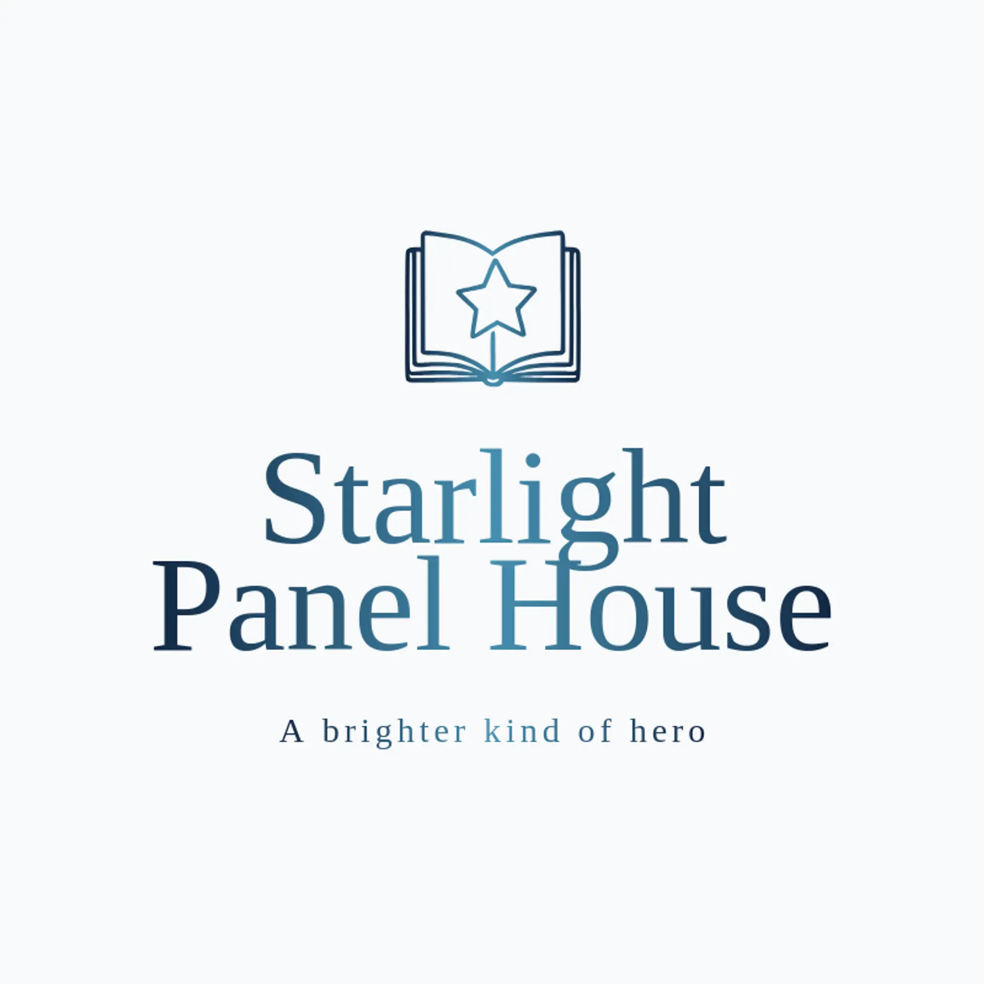 Starlight Panel House logo for comic book