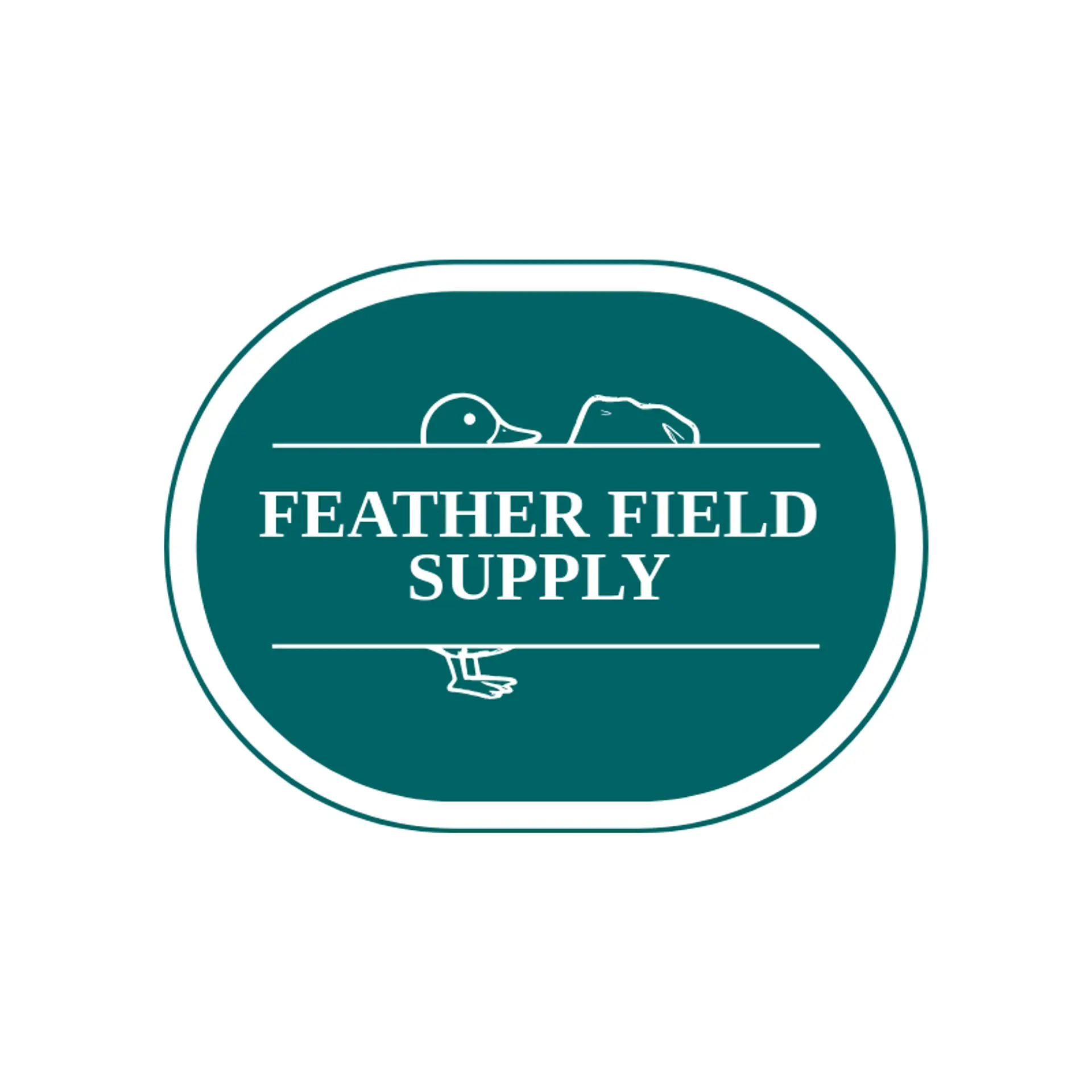 Feather Field Supply logo for duck